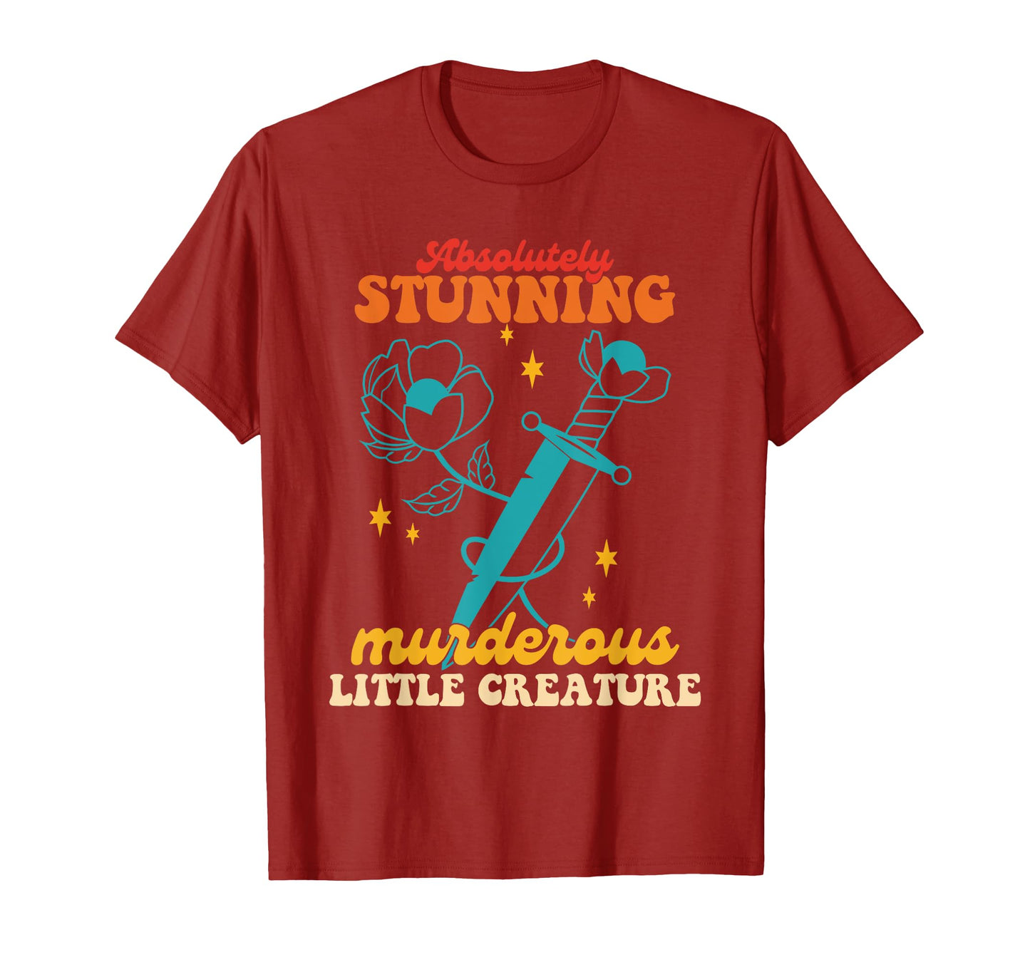Absolutely Stunning Murderous Little Creature Retro Vintage T-Shirt