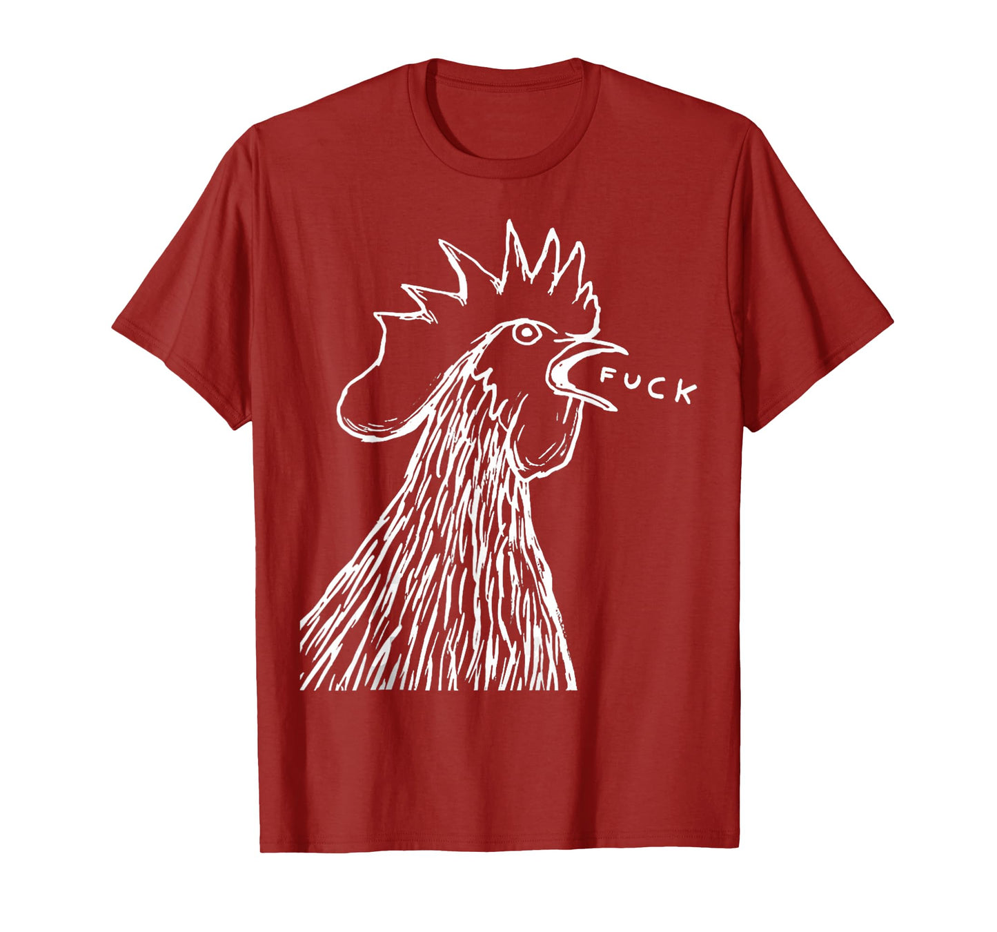 Funny Chicken Rooster Saying FUCK T-Shirt