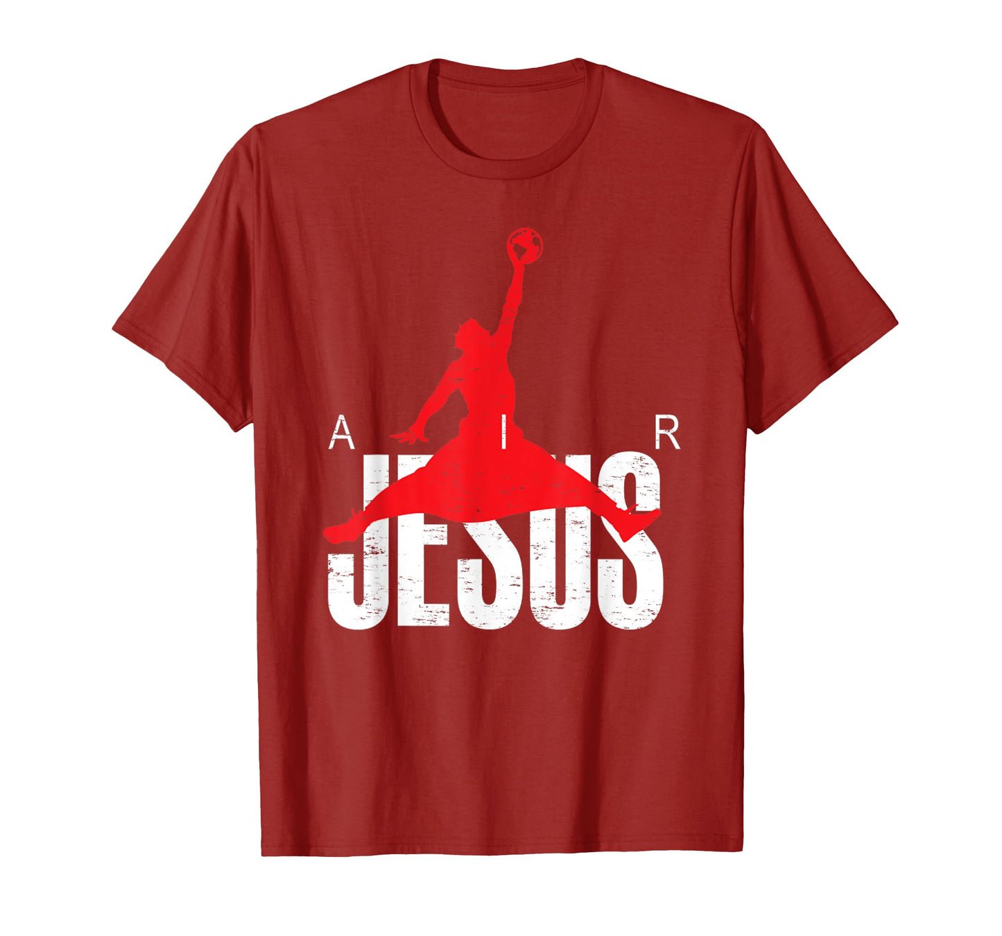 Vintage Air Jesus Sport Christian Religious Bible Verse T-Shirt