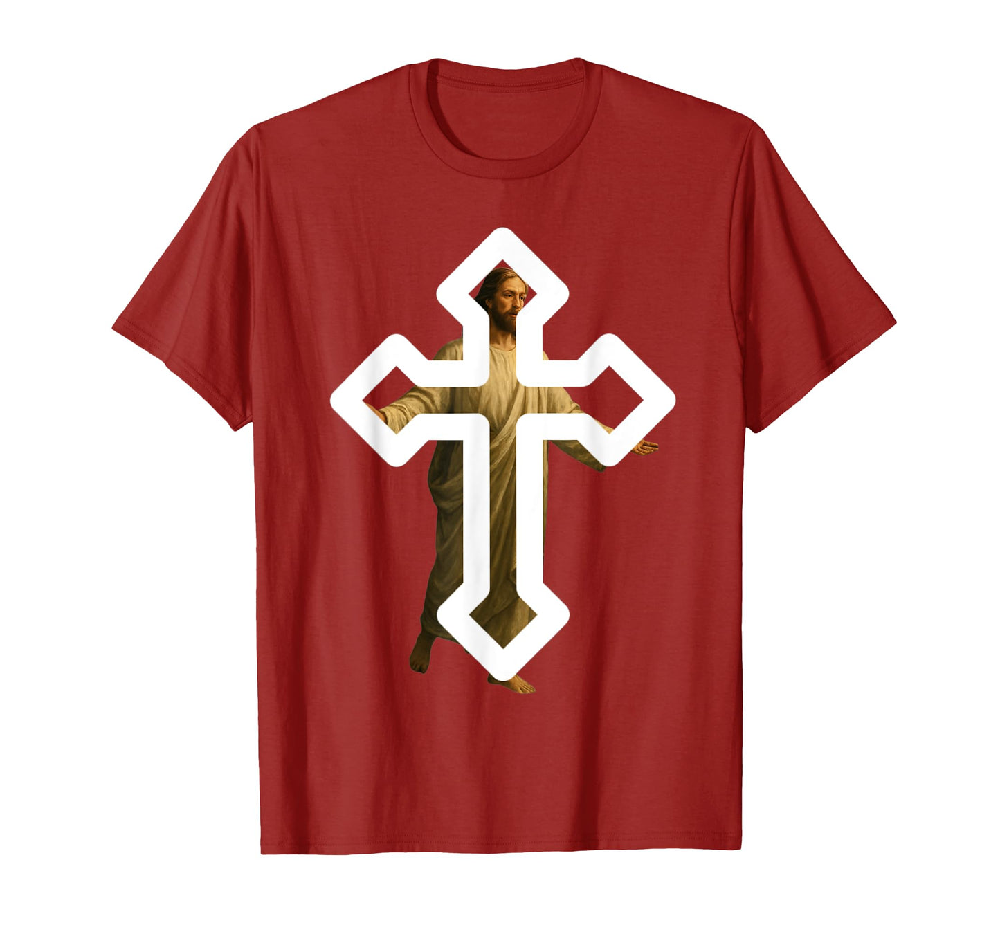 Jesus Cross Symbol | Christian Faith Spiritual Art T-Shirt