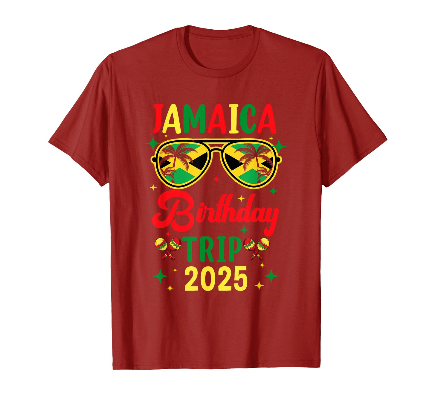 Jamaica Birthday Trip Vacation Summer 2025 Outfit T-Shirt