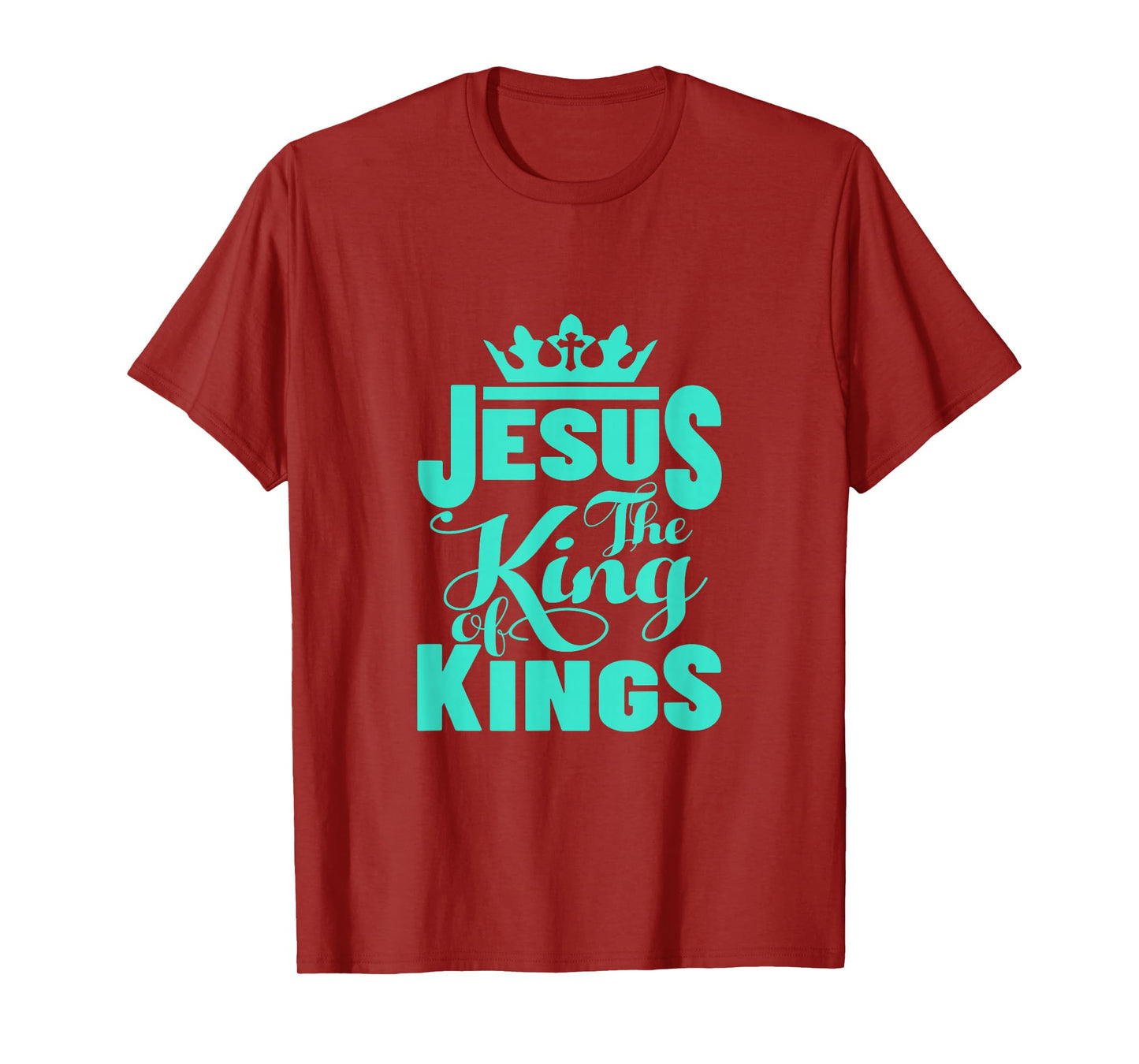 Jesus is My King – Bold Faith and Strength Design T-Shirt