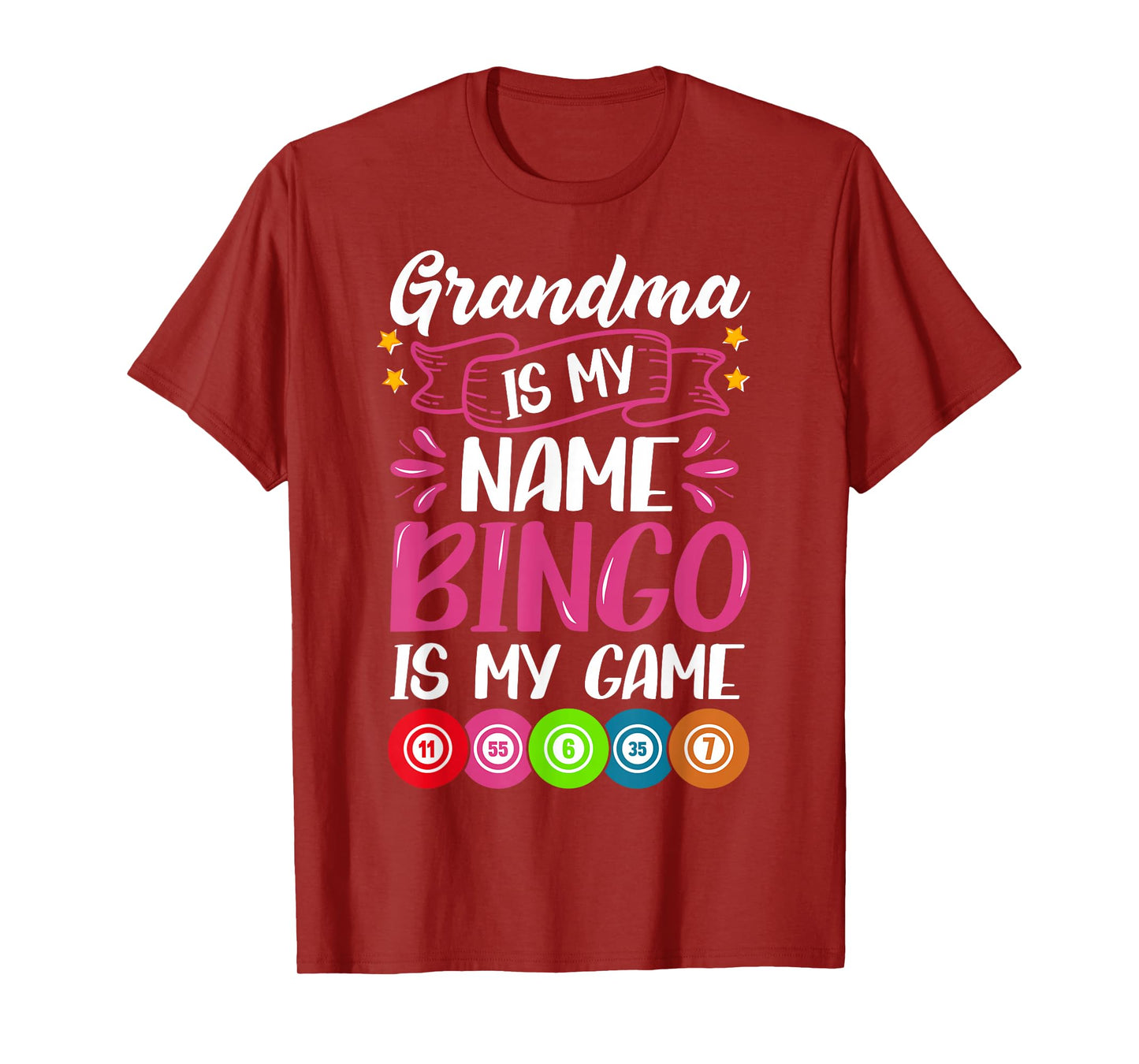 Grandma Bingo player funny bingo quote design T-Shirt