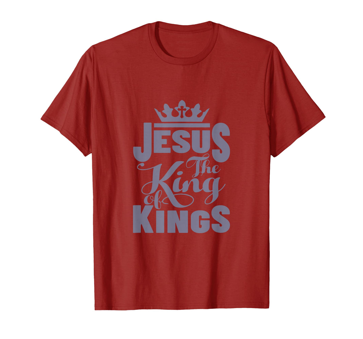 Jesus is My King – Bold Faith and Strength Design T-Shirt
