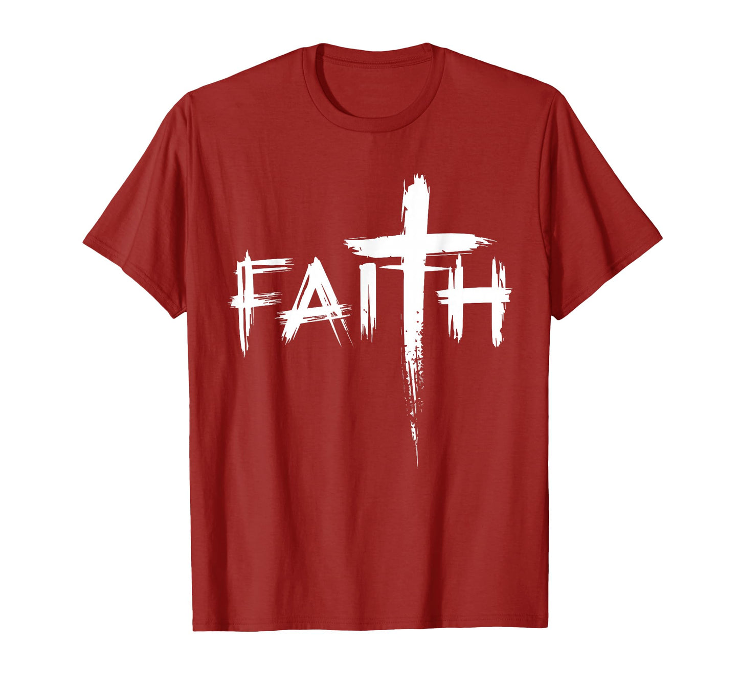 Christian Faith & Cross Retro Christian Faith for Men Women T-Shirt