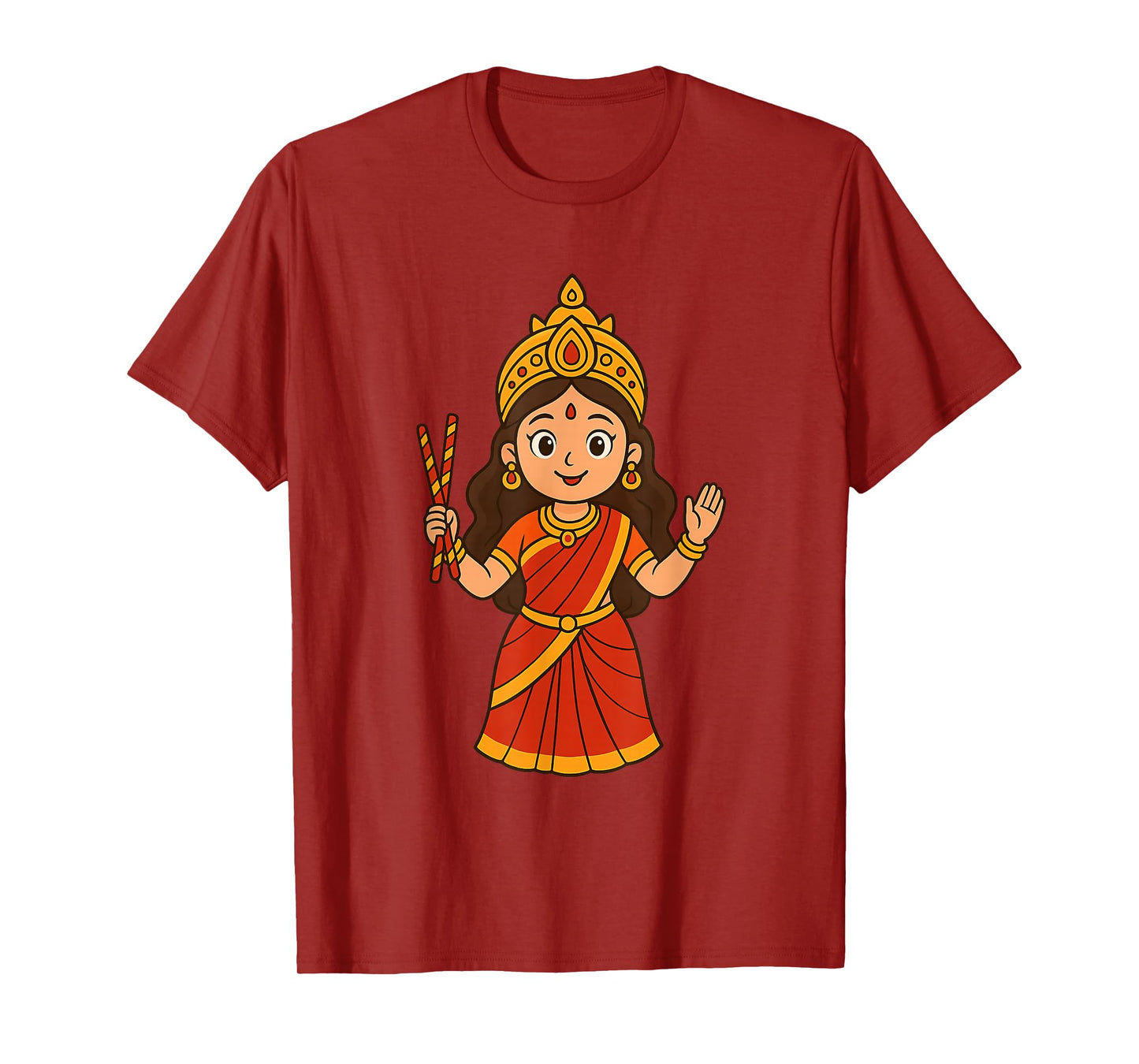 Durga Puja Diwali Festival Happy Navratri Goddess T-Shirt