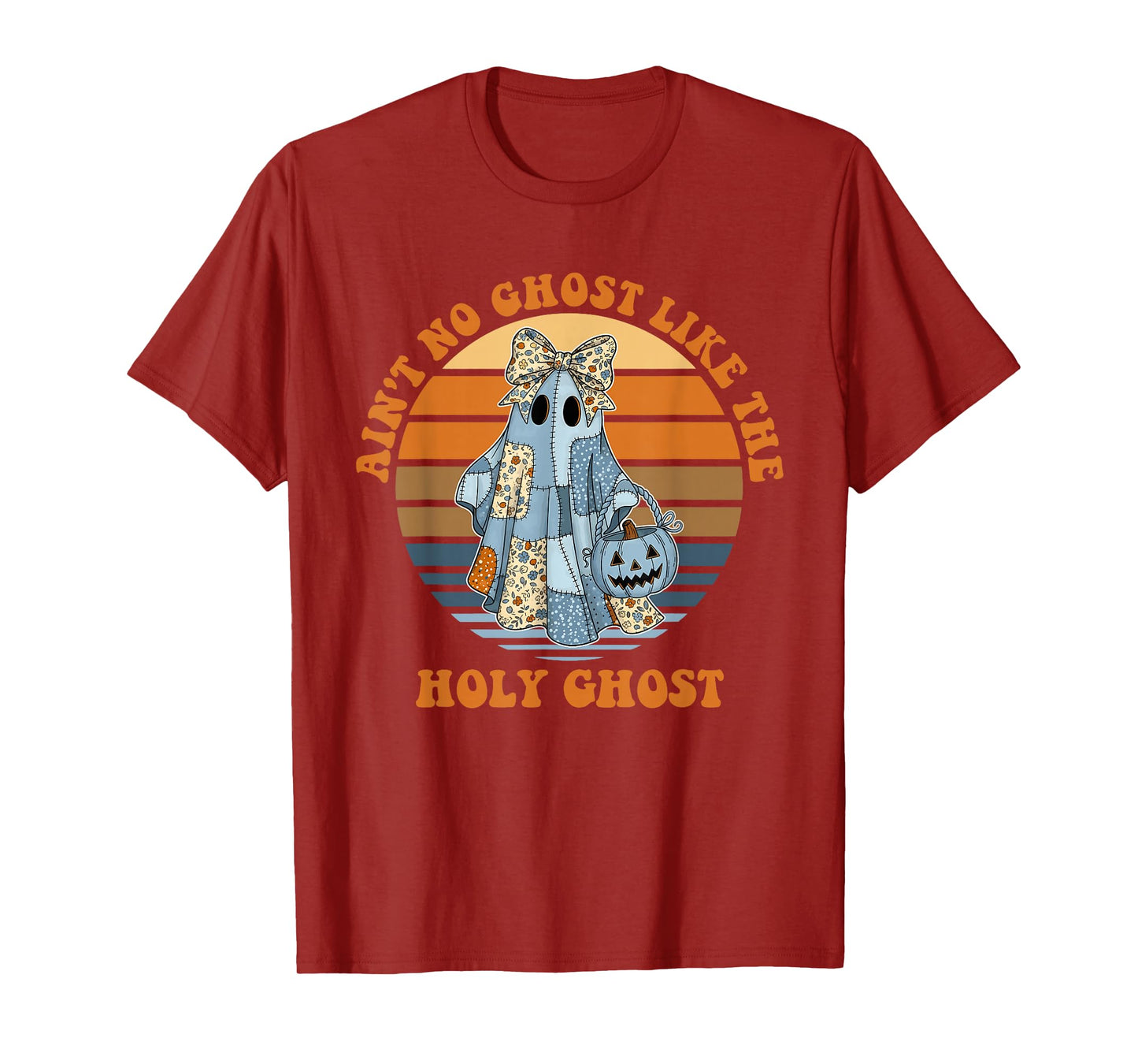Ain't No Ghost Like The Holy Ghost Jeans Denim Halloween T-Shirt
