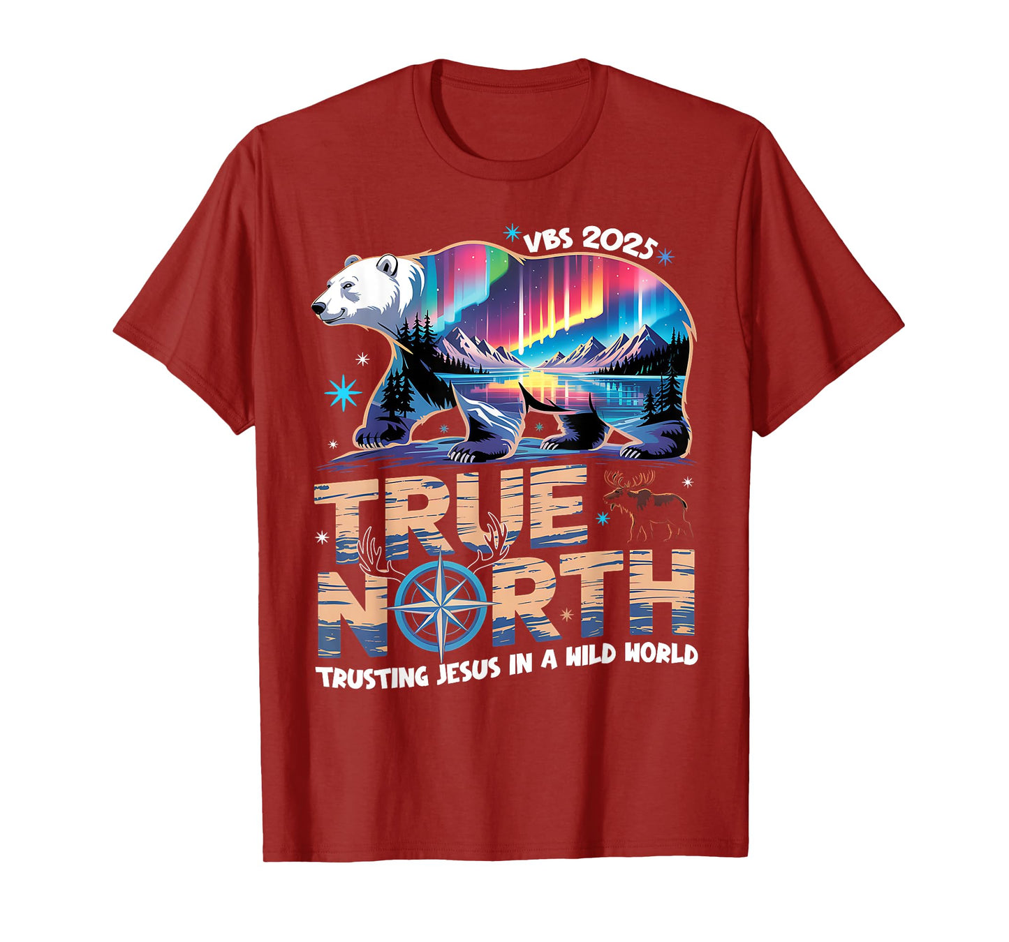 True North VBS Trusting Jesus In A Wild World Summer Camp T-Shirt