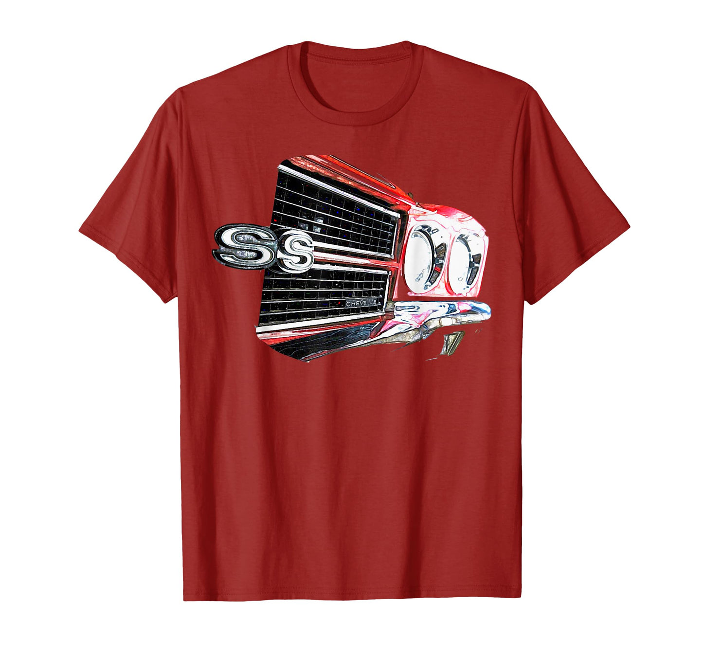1970 70 Chevelle SS Half Grill Trending Chevys Muscle Car T-Shirt