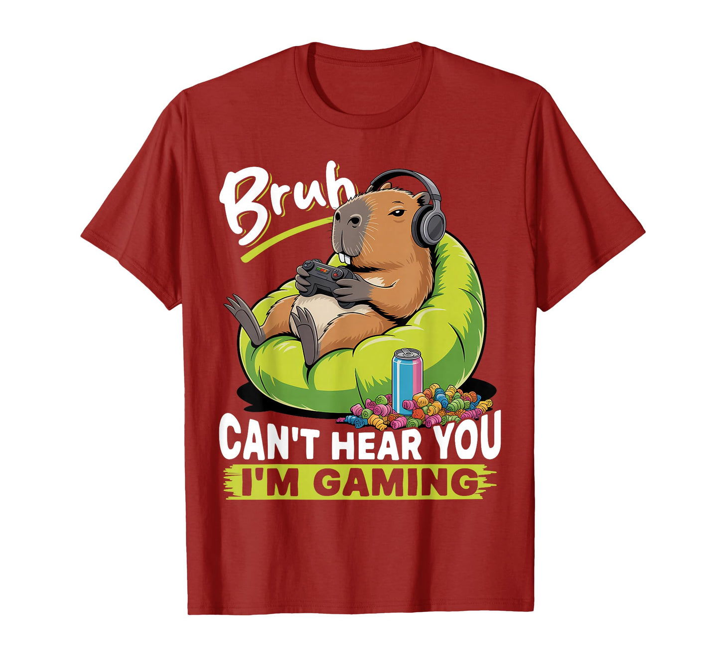 Capybara Gamer Gaming T-Shirt