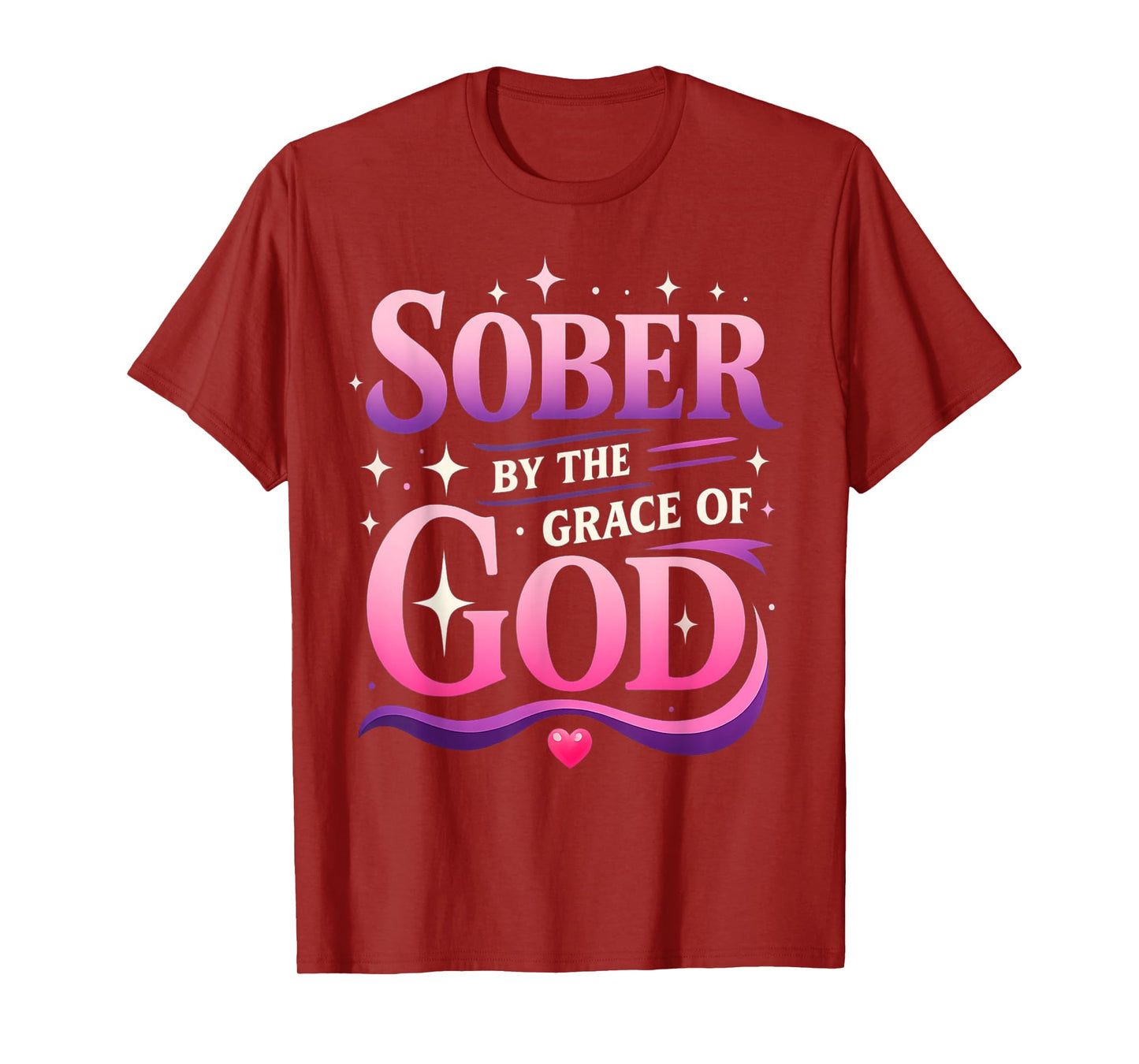 God Faith Based Sober Sobriety Alcohol Recovery Gifts Women T-Shirt