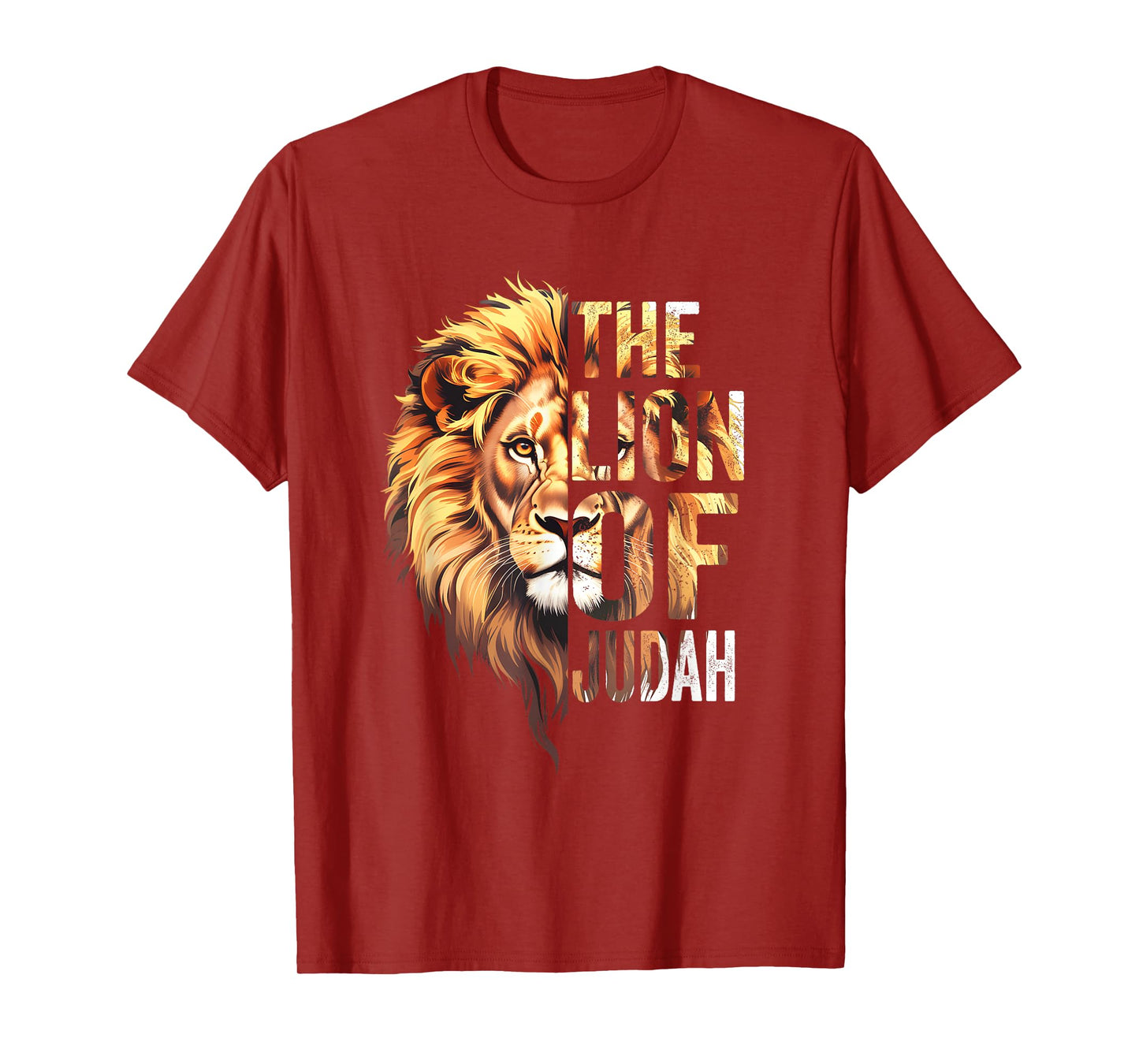 Jesus The Lion Of Judah Religious Christian For Men Women T-Shirt