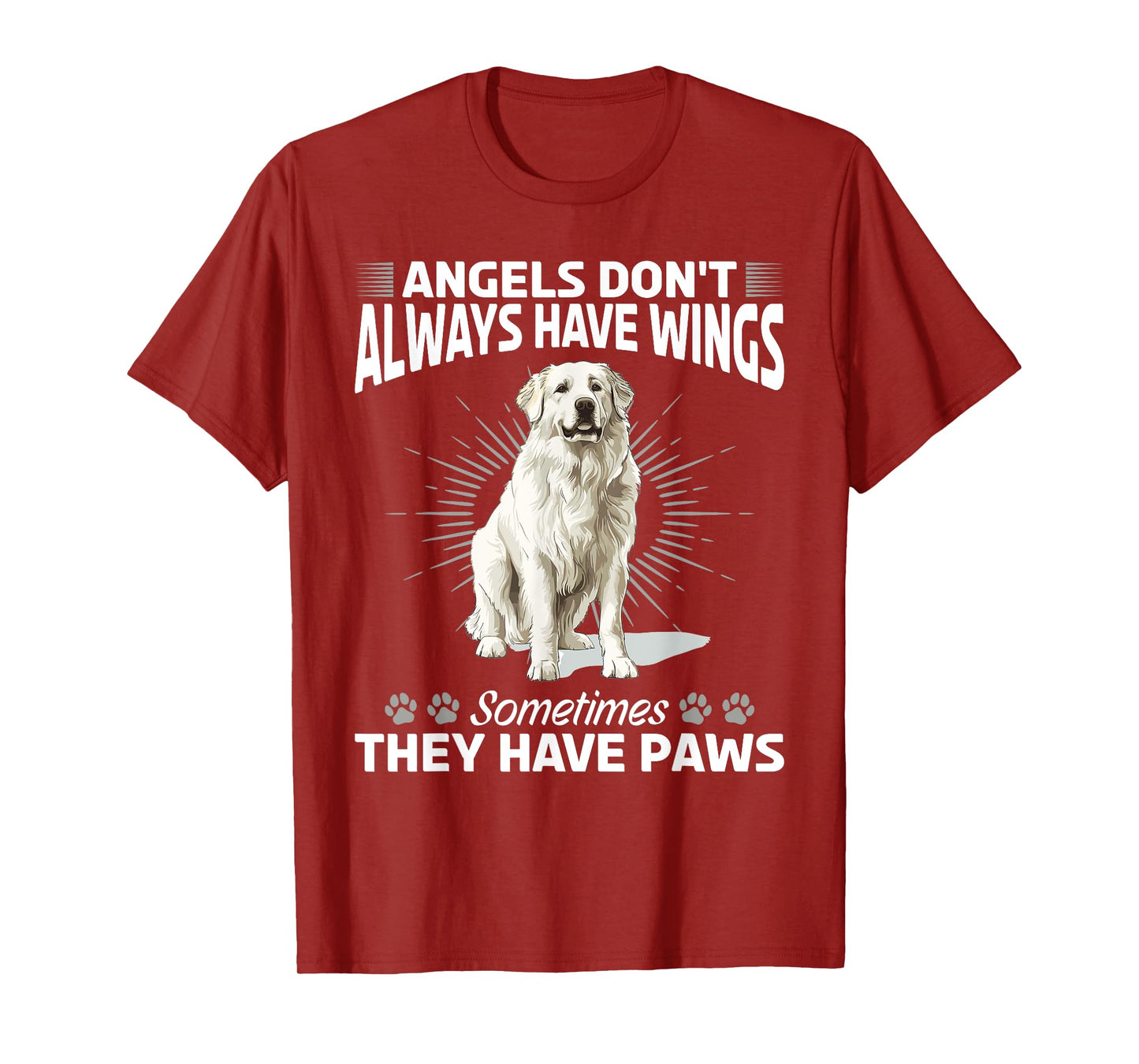 Great Pyrenees Dog Owner Men Women Girls Kids T-Shirt