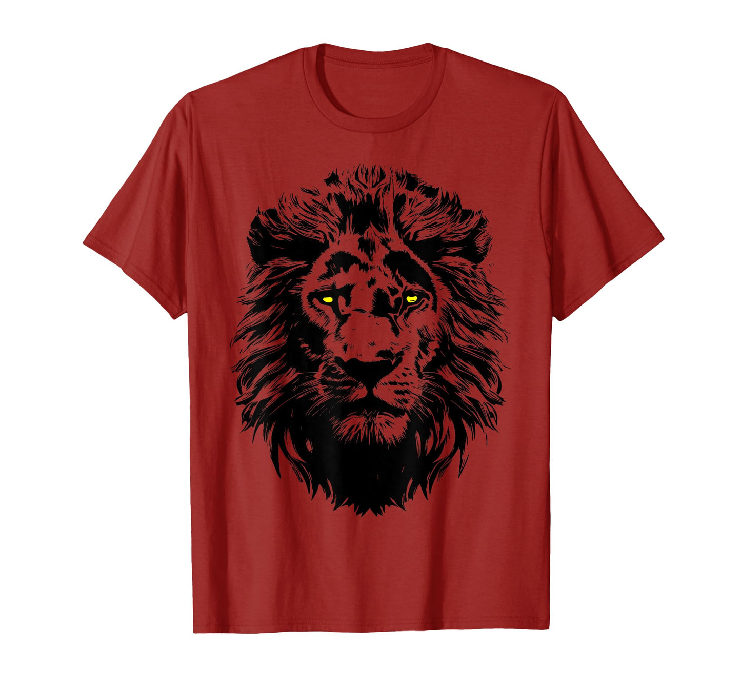 Lion, Gazing Eyes Lion Head, Lion Face, Lion Head T-Shirt