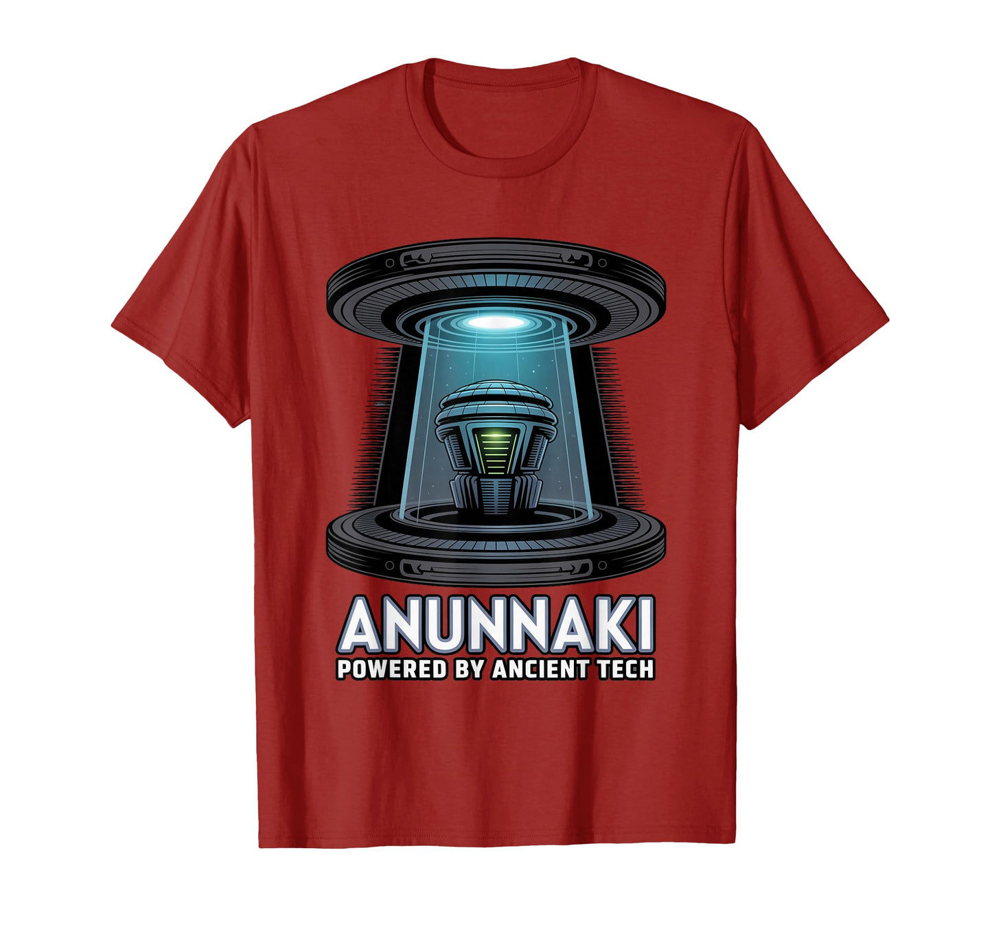 Powered by Anunnaki Tech Enki Sumerian Alien Origins T-Shirt