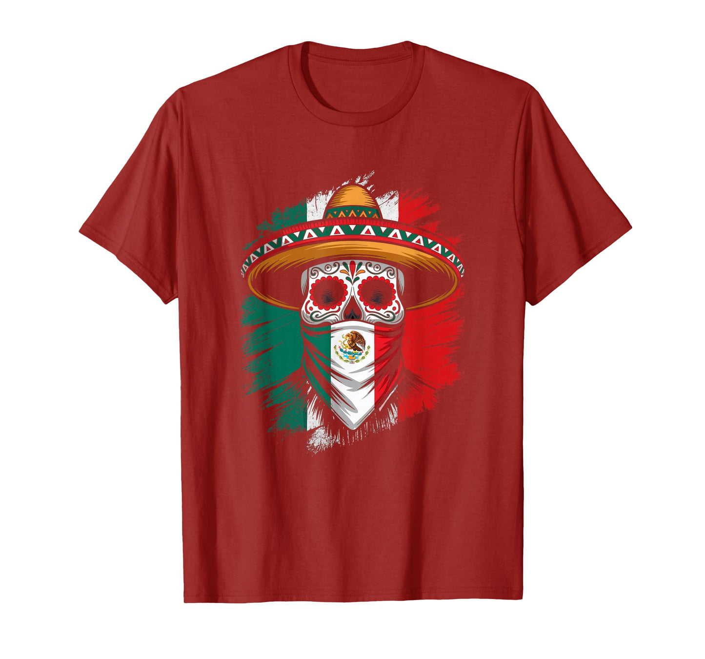 México Mexico Skull Cinco De Mayo Tijuana Pride Mexican T-Shirt