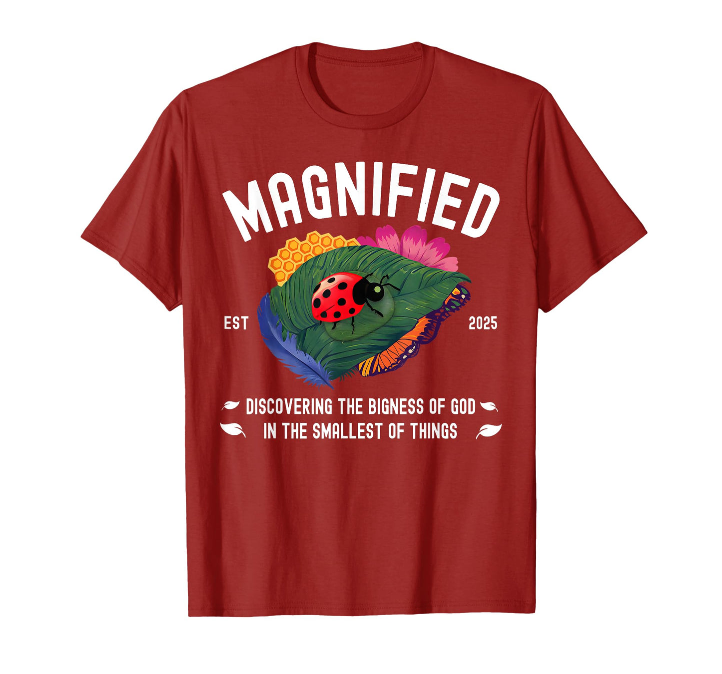 Groovy VBS 2025 Magnified Insects Adventure VBS Bible School T-Shirt