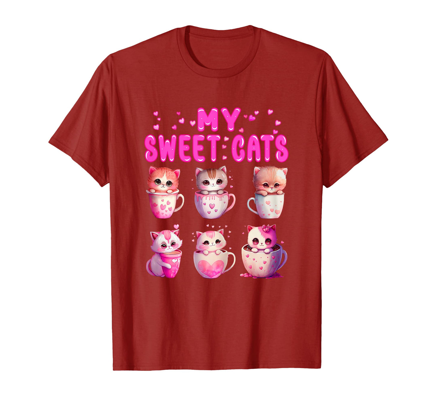 sweet cats Cute Baby Cat Meow Squad Life Is Better With Cats T-Shirt