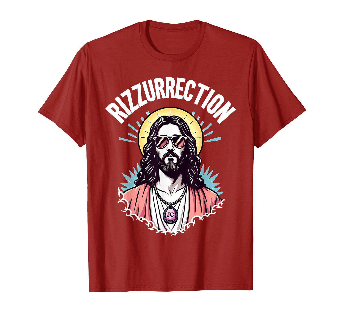 Funny Jesus Meme Gen Z Slang Rizz, He is Rizzen T-Shirt