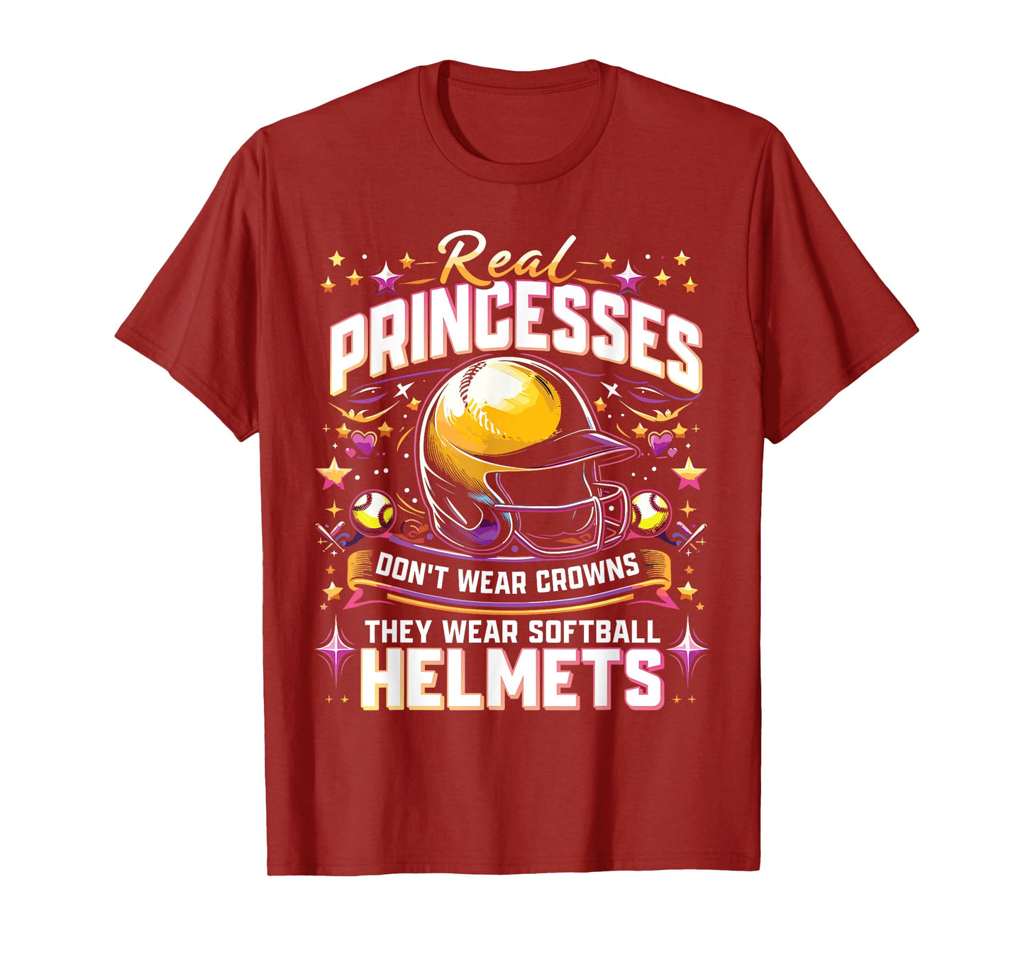 Softball Player Quote Kids Softball Girl Catcher T-Shirt