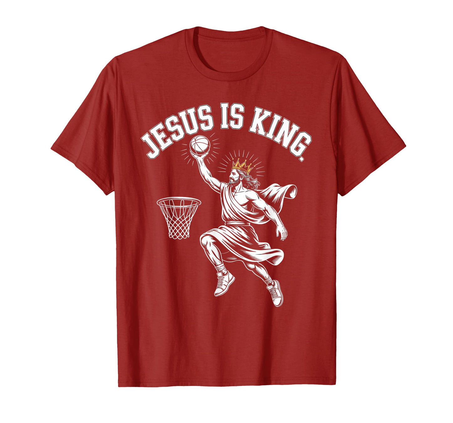 Jesus is King Bible Verse John 14:6 Christian God Religious T-Shirt
