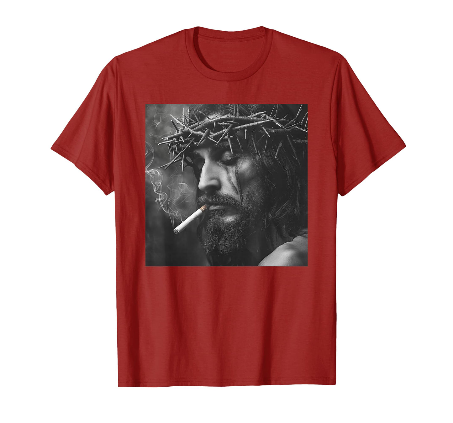 Cooler Jesus Christ Smokes, Resistance, Rebellious Jesus T-Shirt