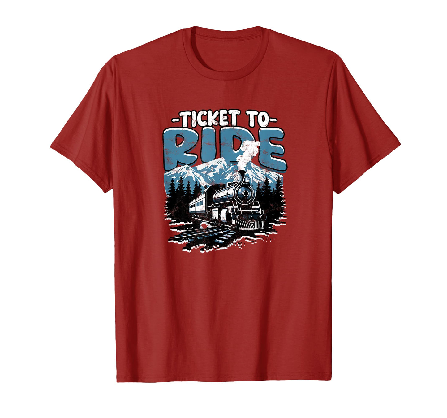 Ticket To Ride - Fun T-Shirt