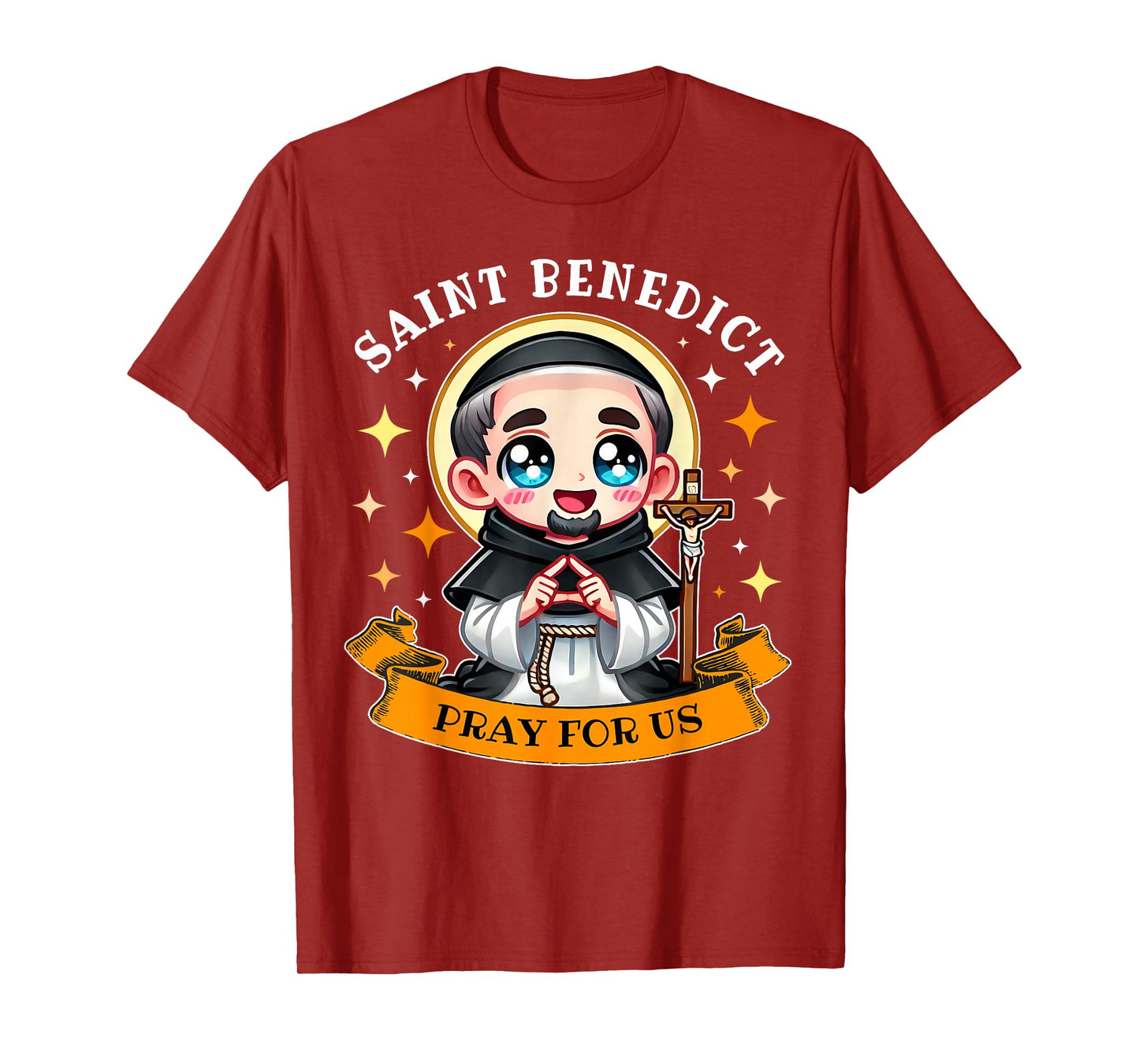 St Benedict Italian Catholic Christian Monk for Kids Toddler T-Shirt