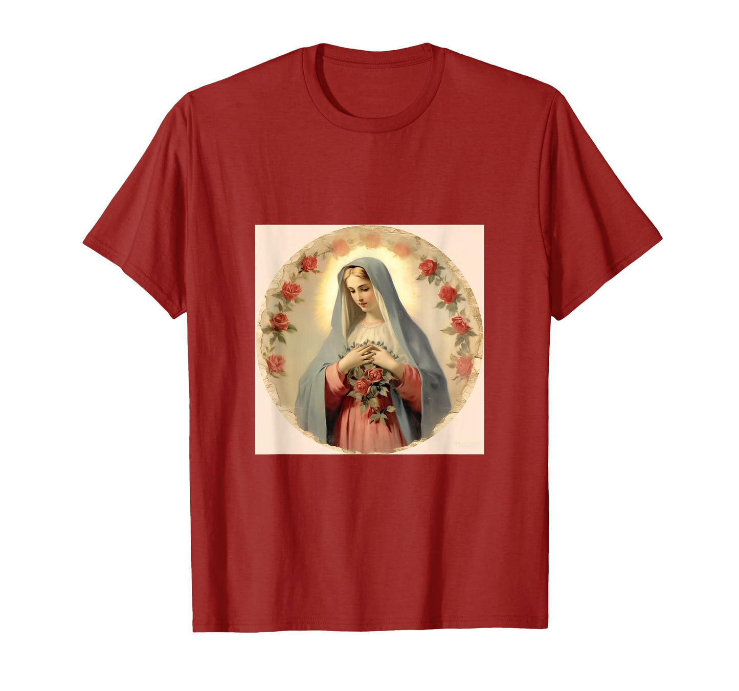 Blessed Virgin Mary Jesus Christian T-Shirt