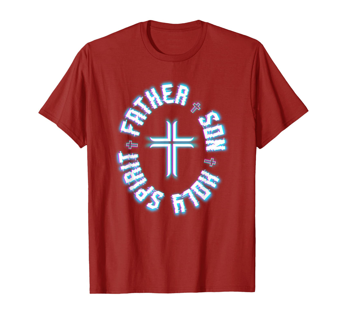 Christian Father Son Holy Spirit Ghost Trinity Faith Prayer T-Shirt