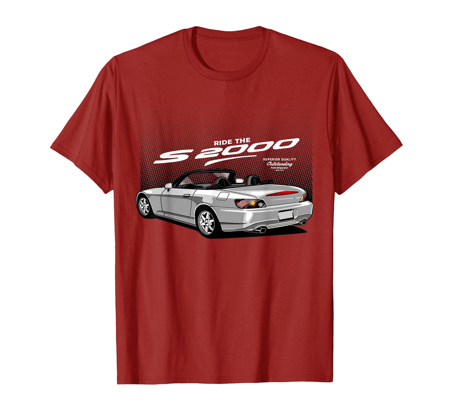 S2000 White JDM Graphic Retro Tuner Car Drift Racing T-Shirt