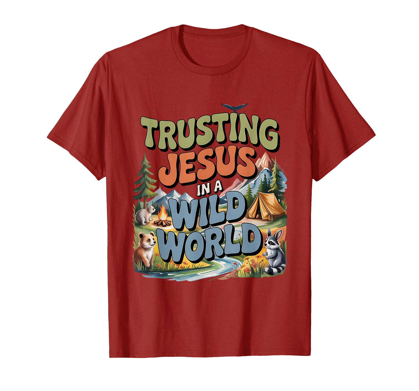 True North VBS 2025 Christian Summer Trusting Jesus Camp T-Shirt