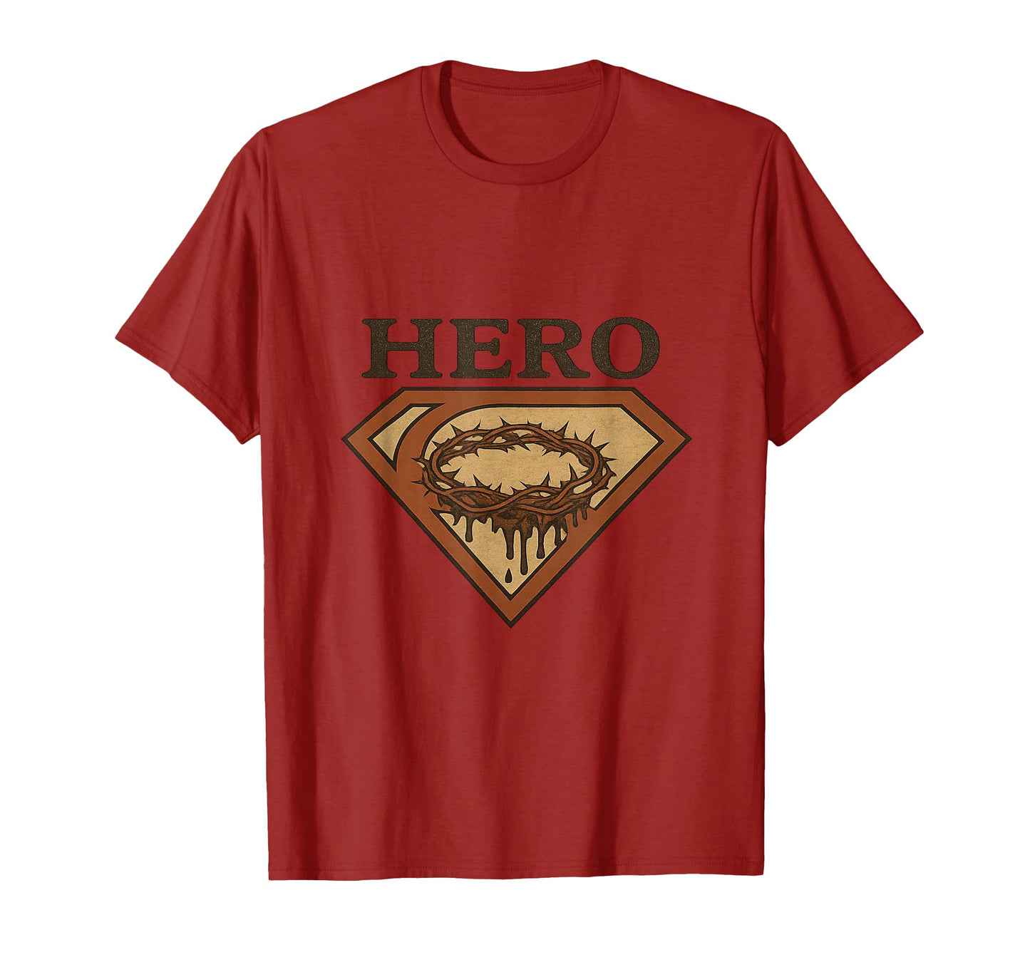 Christian Hero with The Crown of Jesus T-Shirt