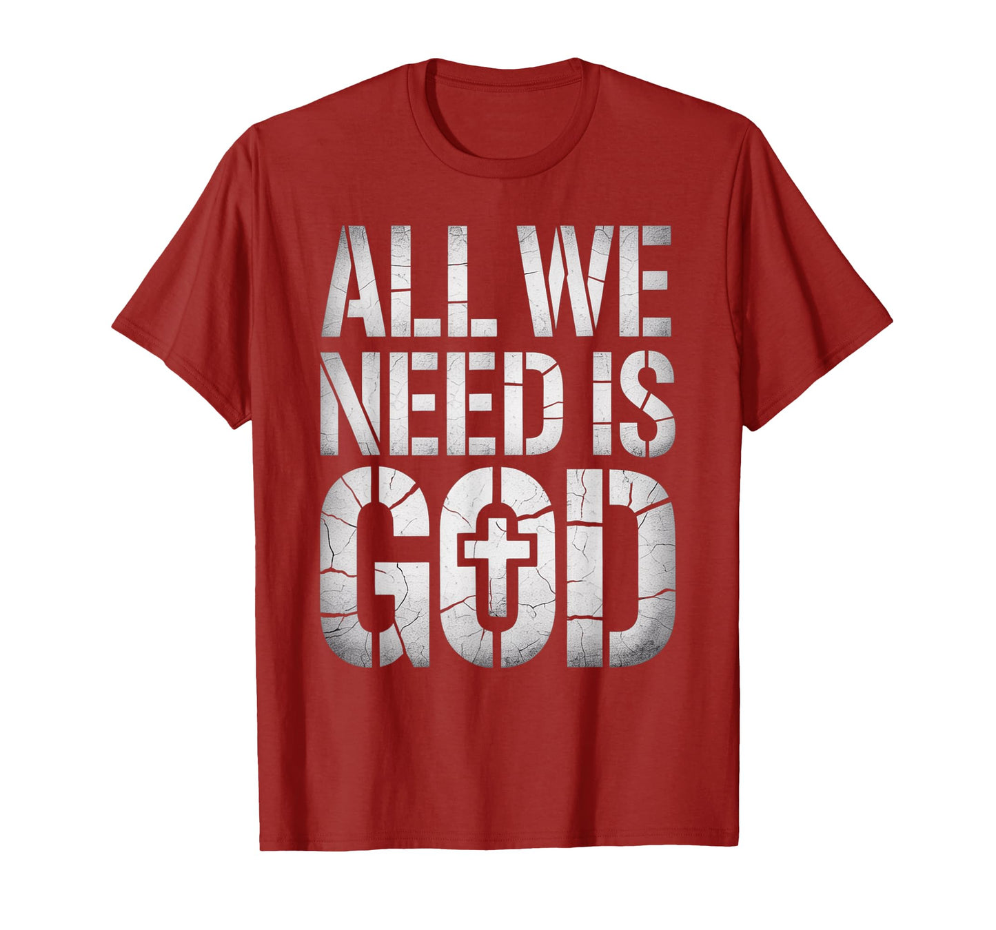 Christian Shirts for Men Inspirational God Faith Jesus T-Shirt