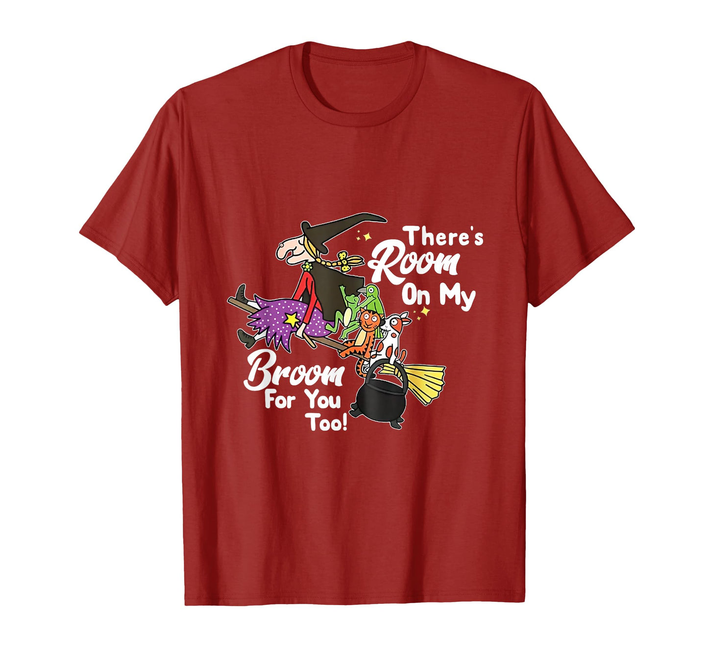 There's Room On My Broom for You Too Teacher Halloween T-Shirt