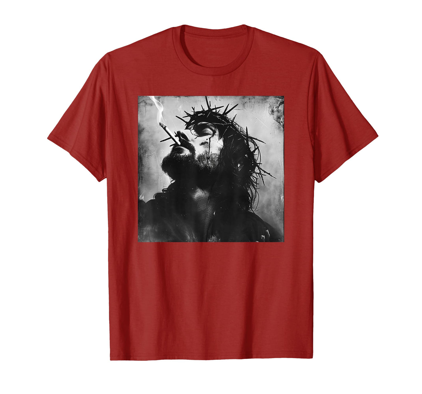 Cooler Jesus Christ Smokes, Resistance, Rebellious Jesus T-Shirt