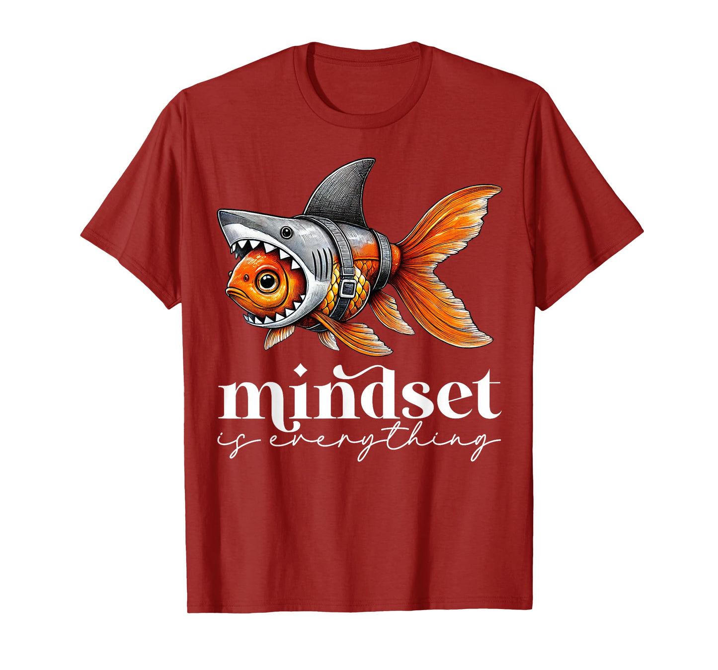 Mindset Mentality Is Everything Motivational Inspirational T-Shirt
