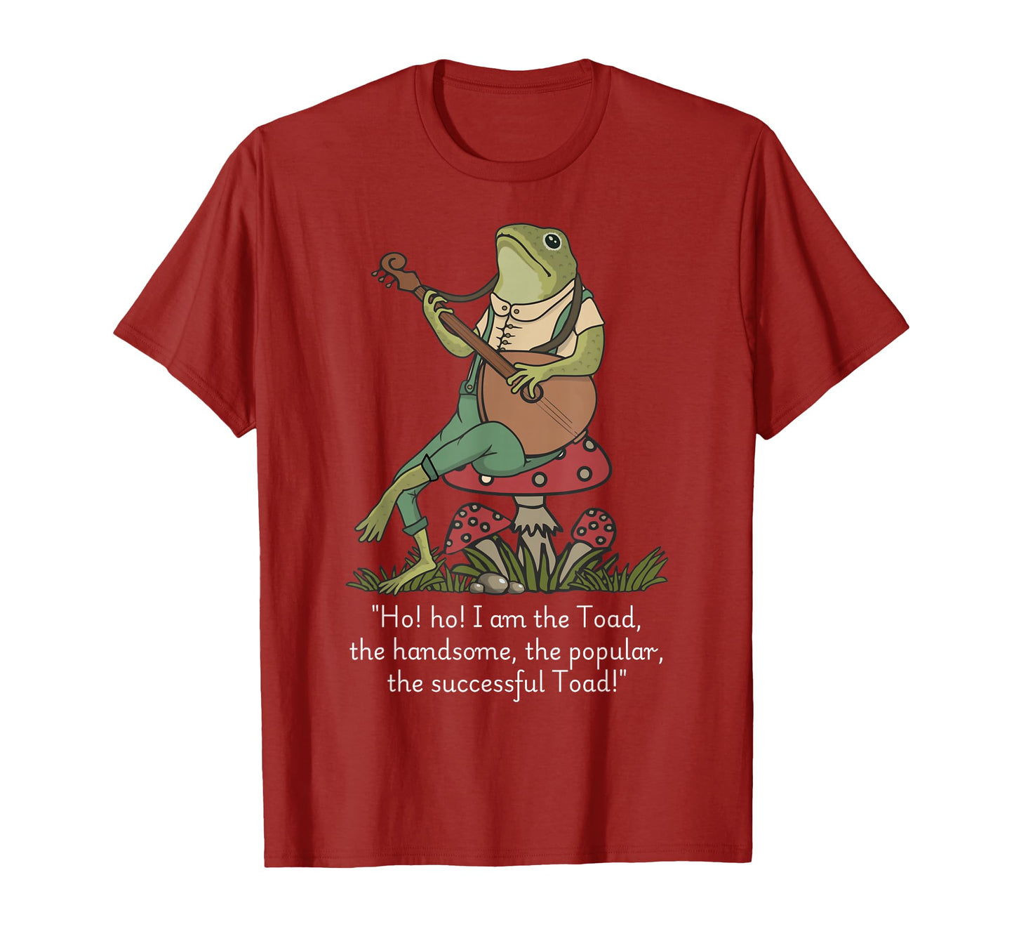 Wind in the Willows Toad Quote Kenneth Grahame Girls Women T-Shirt