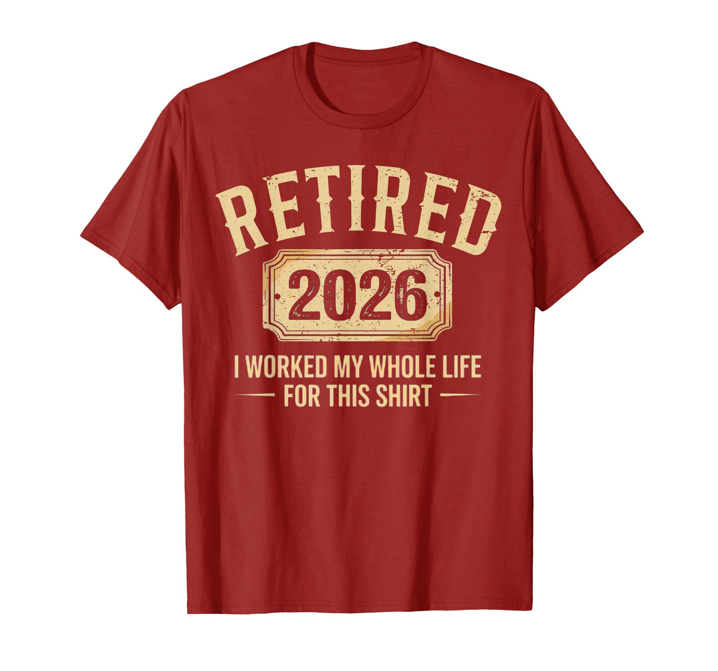 Retirement 2026 Retired 2026 T-Shirt