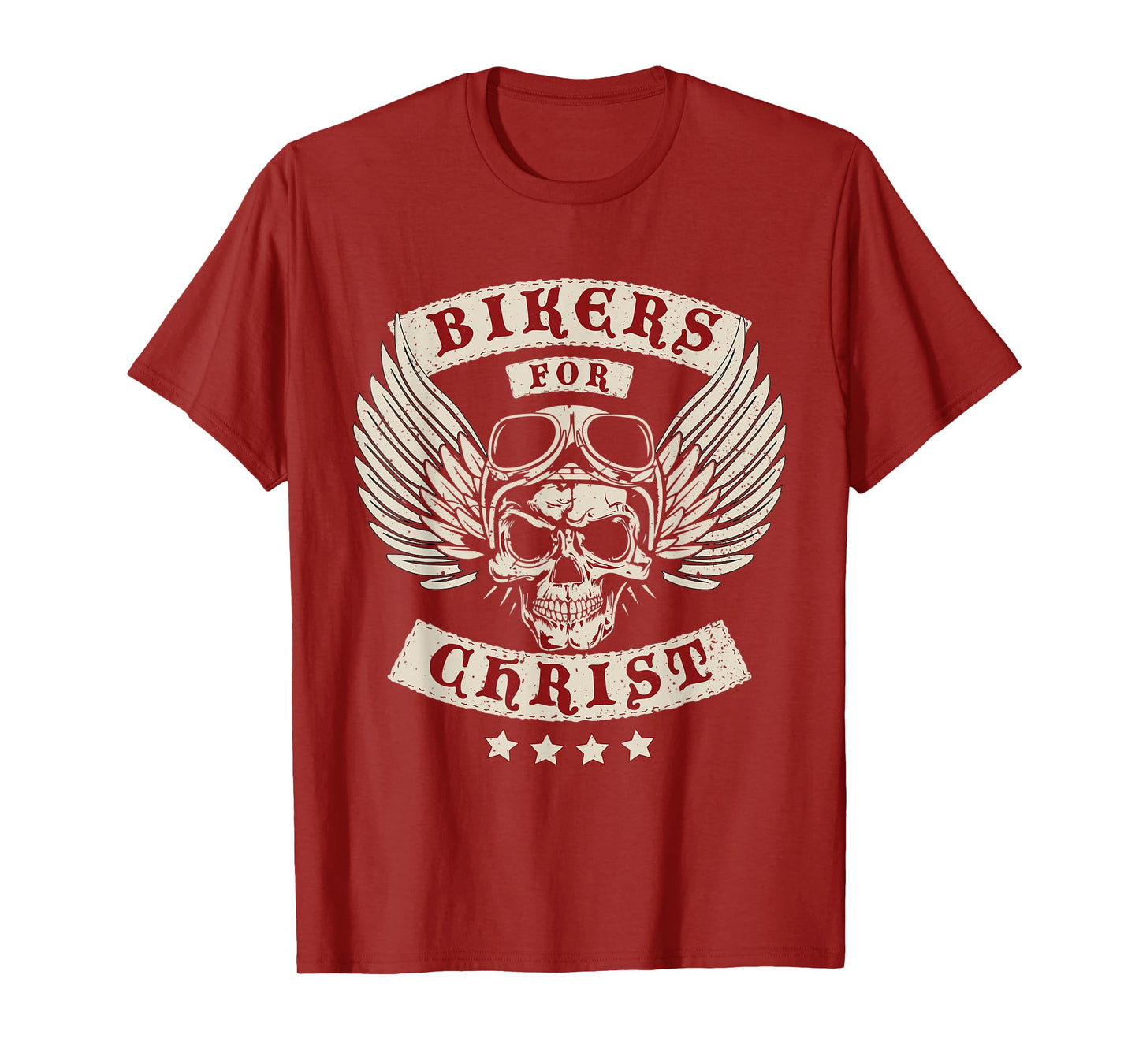 Bikers for Christ Christian Motorcycle Patch T-Shirt