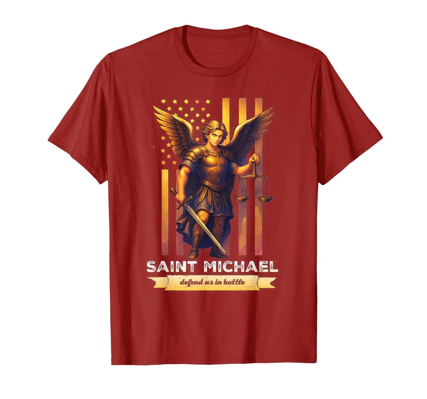 Saint Michael The Archangel Catholic T-Shirt