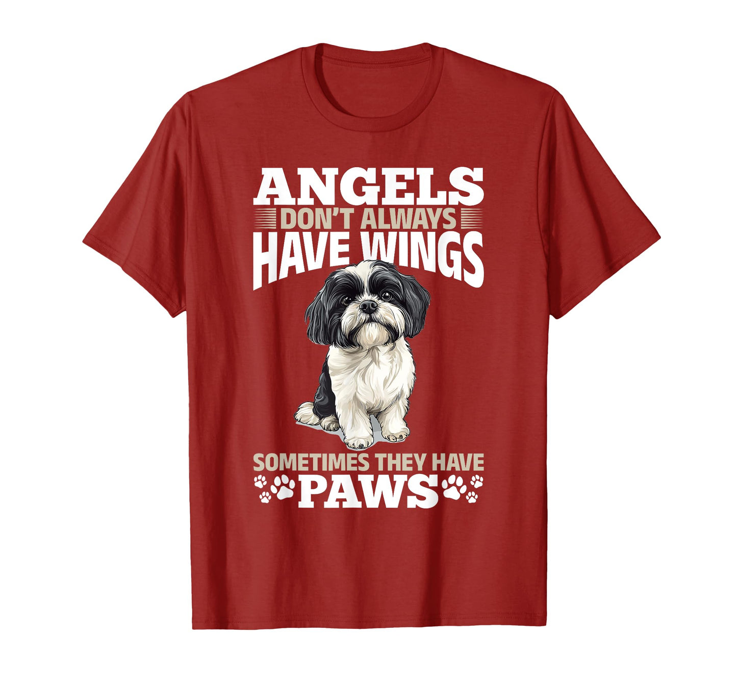 Shih Tzu Dog Owner Men Women Kids T-Shirt