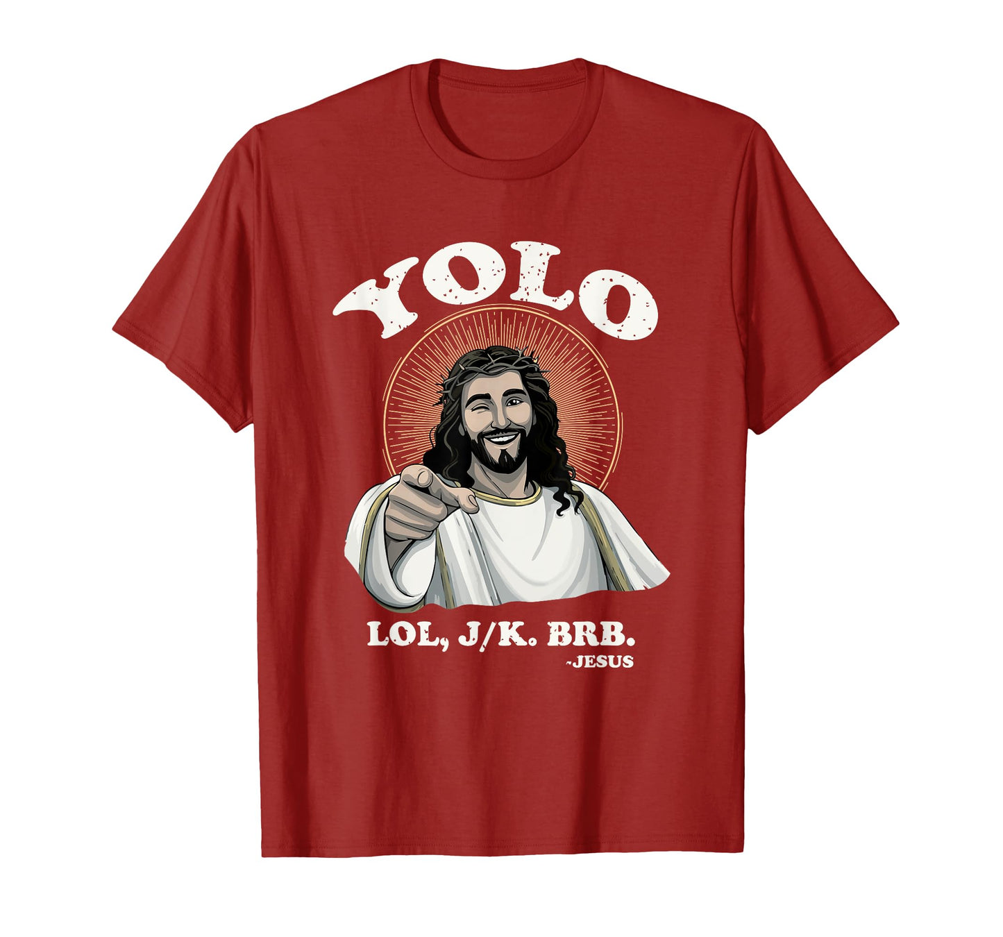 Jesus Funny YOLO Easter Resurrection Christian T-Shirt