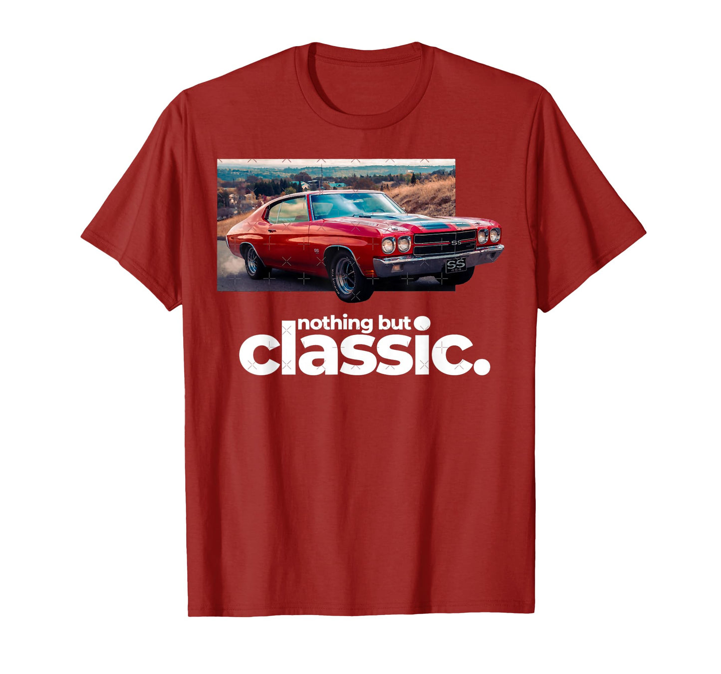 1970 64 65 66 67 68 69 71 72 Chevelle Chevys SS Muscle Car T-Shirt