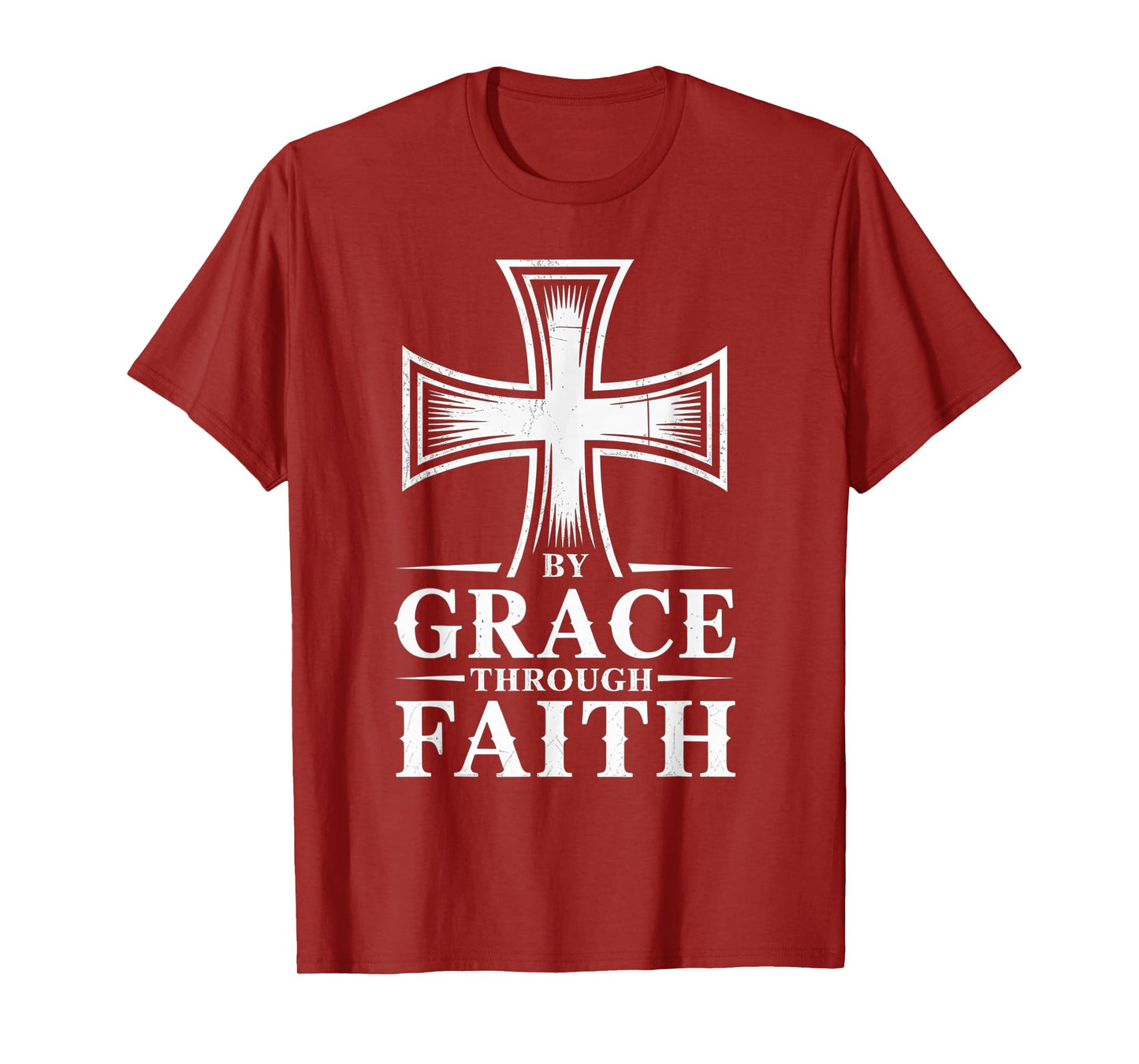 Christian Ephesians 2:8-9 Graceful Faith Tee T-Shirt