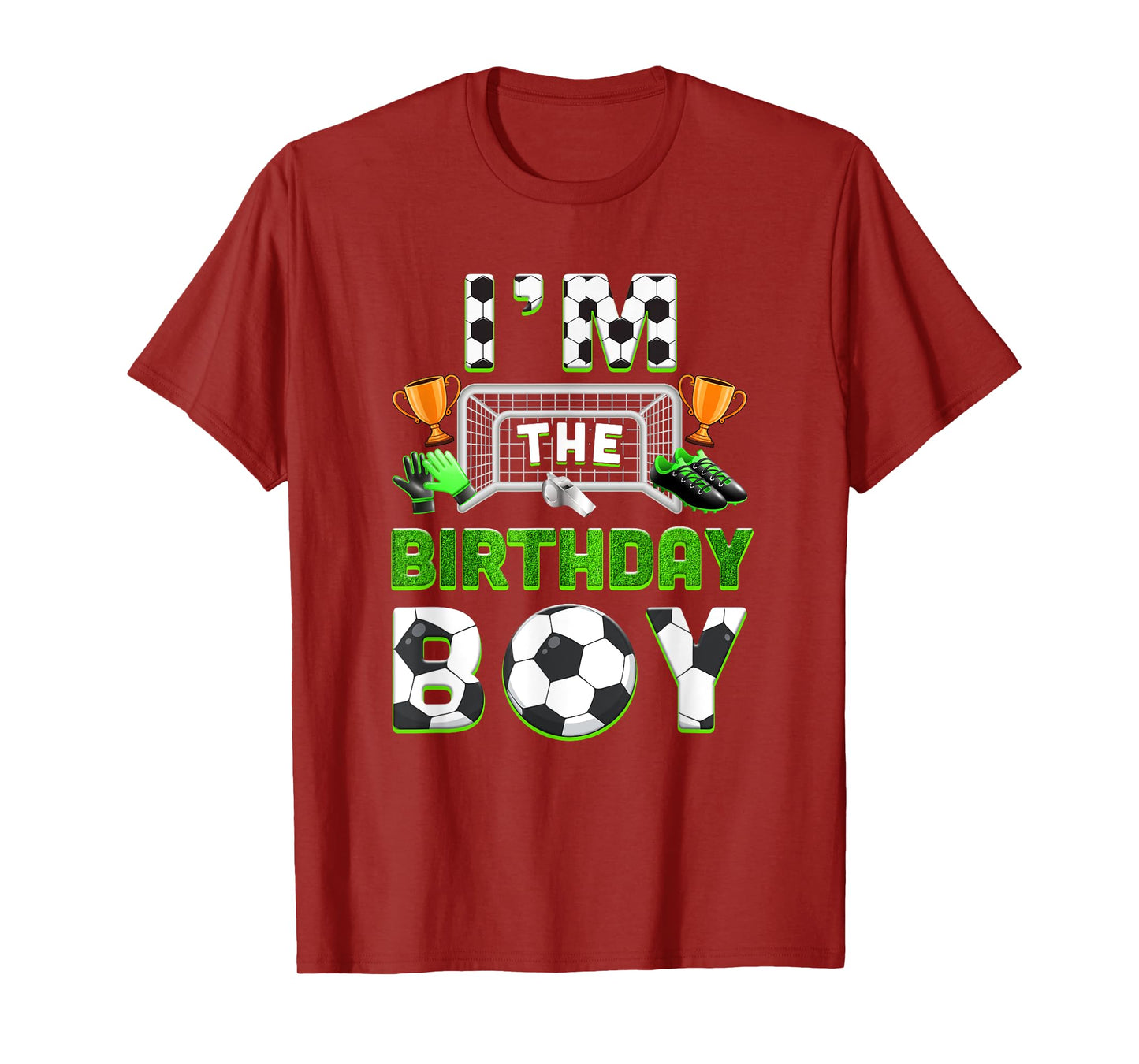 Im The Birthday Boy Soccer Family Matching Party Bday T-Shirt
