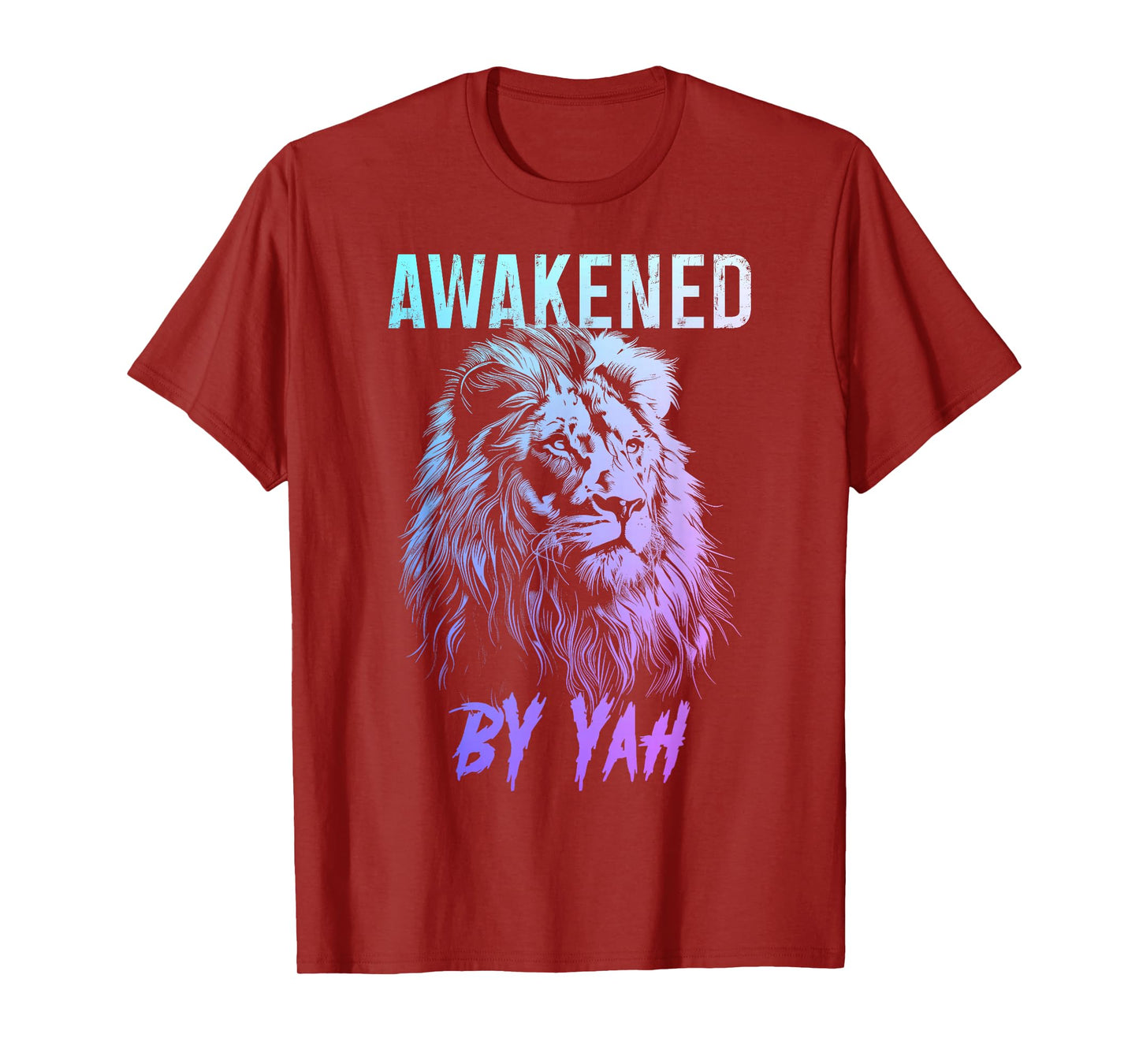 Hebrew Israelite Awakened By Yah Lion Of Judah Jewish Yahweh T-Shirt