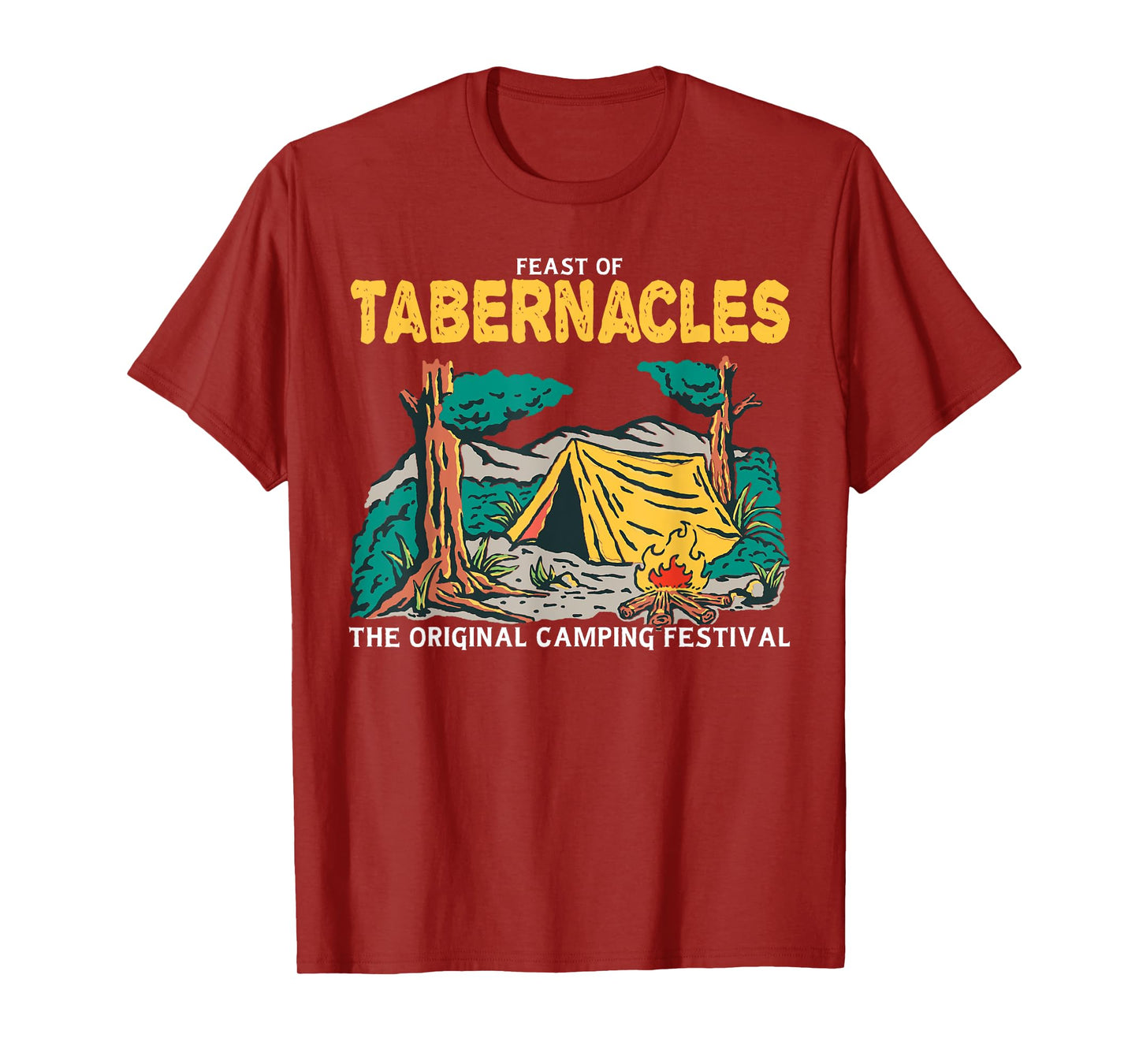Feast Of Tabernacles The Original Tent Revival Jewish Hebrew T-Shirt