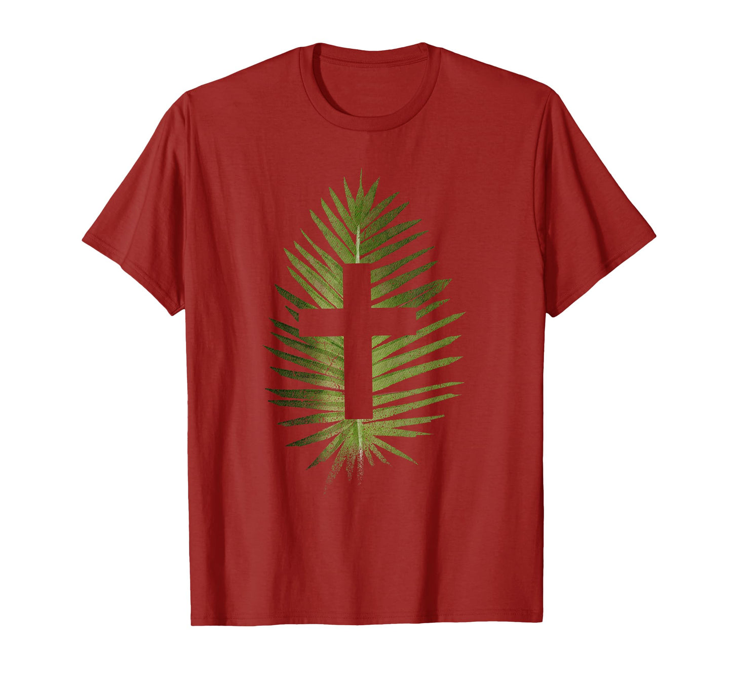 Palm Sunday Christian Palm Leaf Cross Men Women Kids T-Shirt