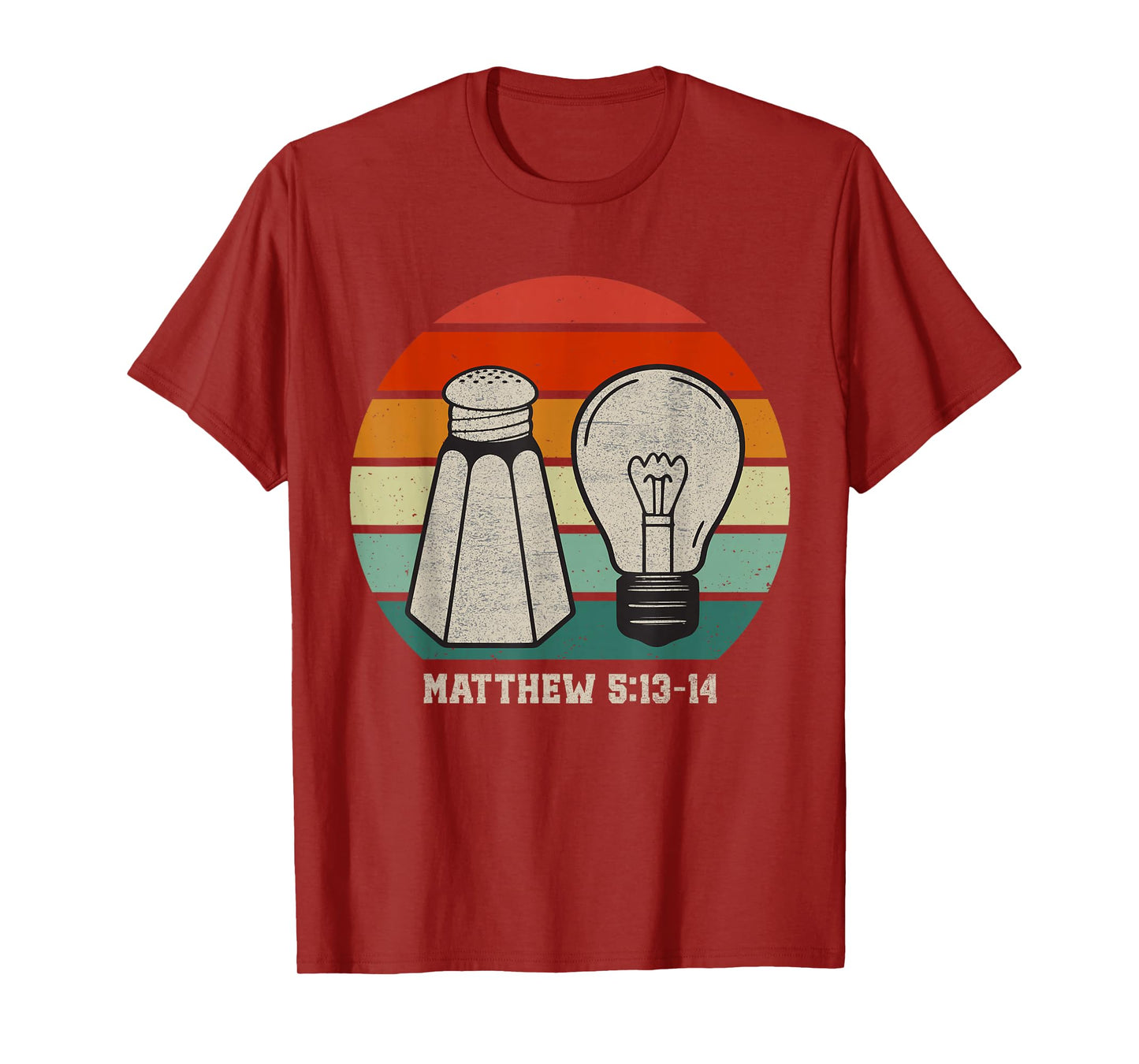Christian Be Salty Stay Lit Salt of Earth Light of World God T-Shirt